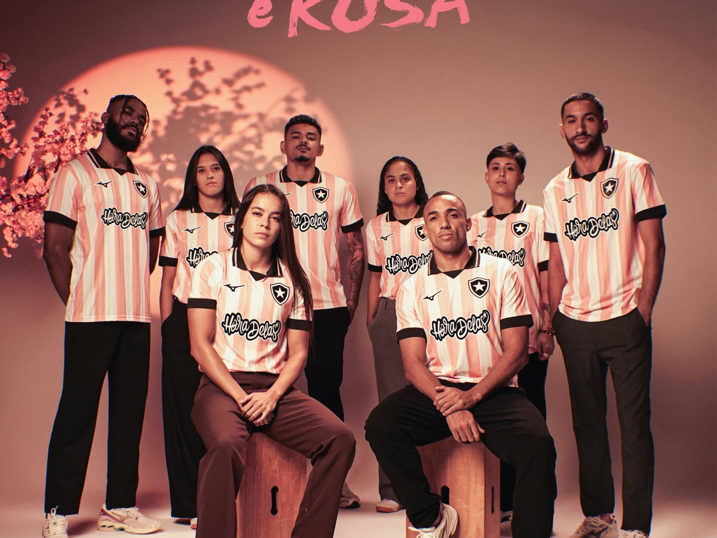 Botafogo lança quarto uniforme em apoio à campanha do Outubro Rosa