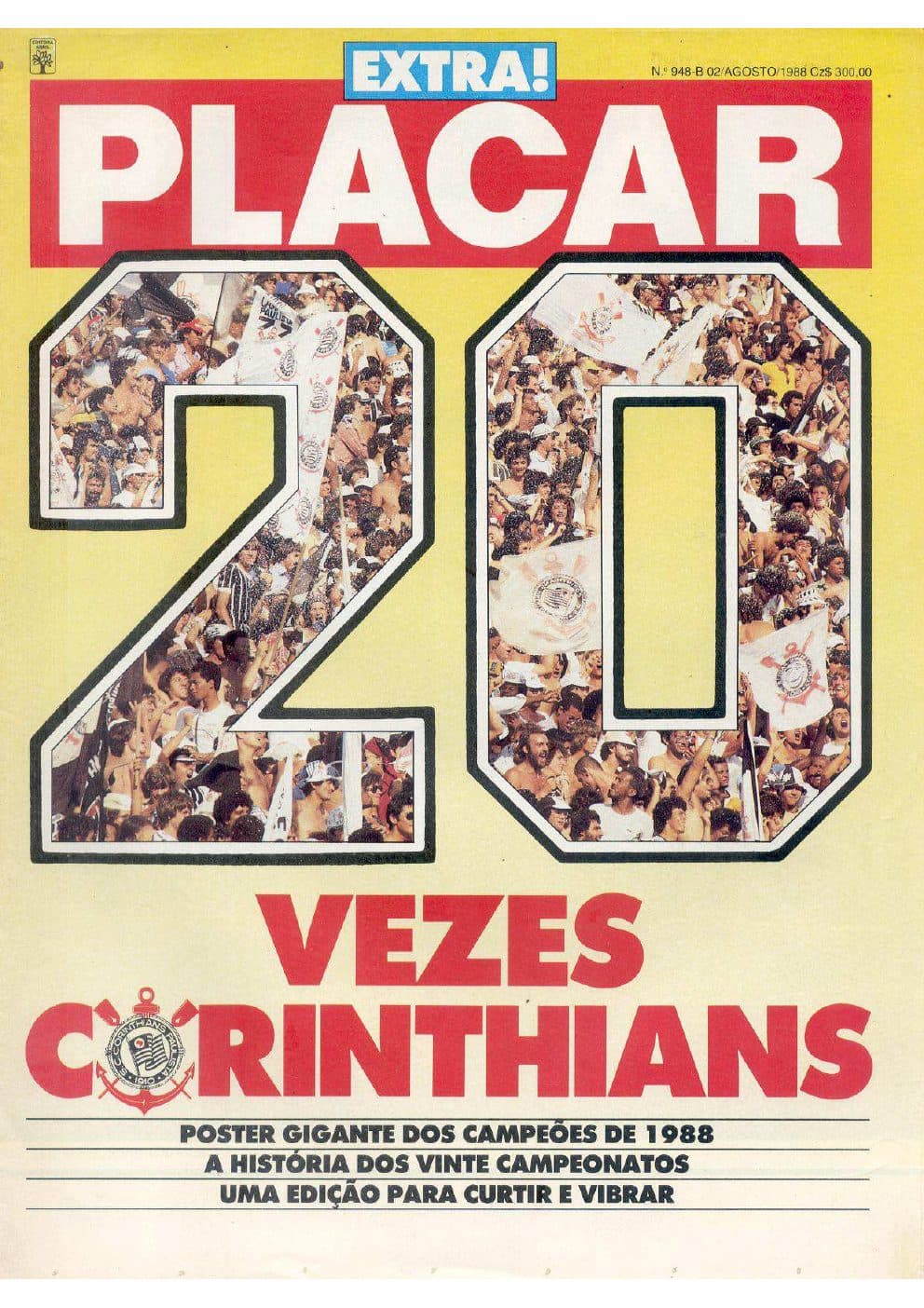 Capa da edição Nº 948B da revista PLACAR