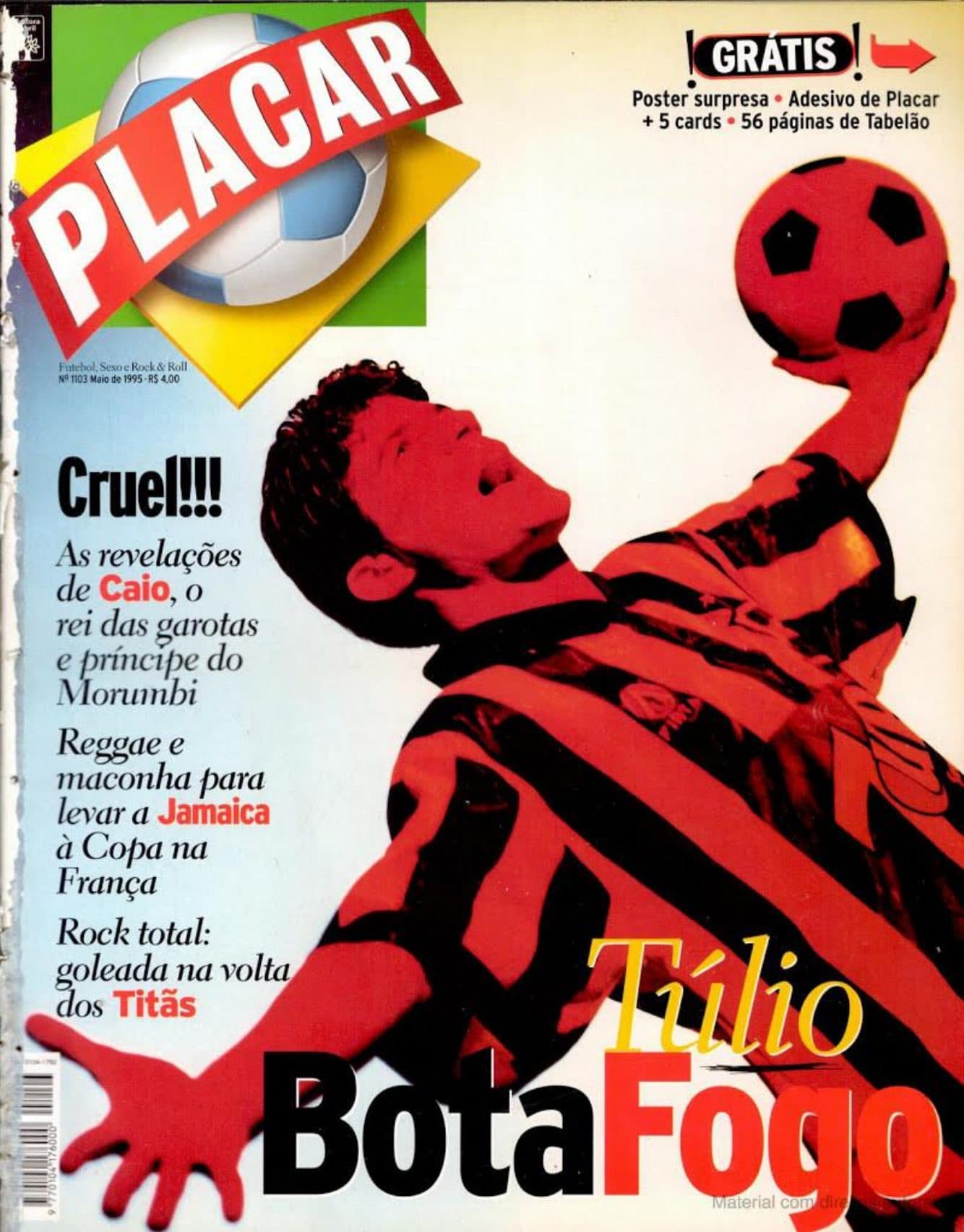 Capa da edição Nº 1103 da revista PLACAR