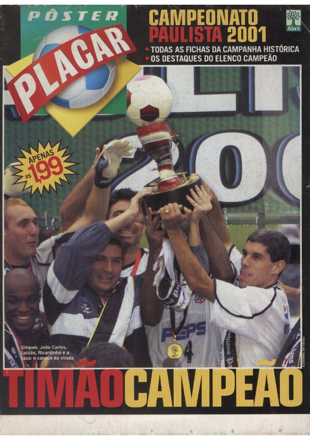 Capa da edição Nº 1181A da revista PLACAR