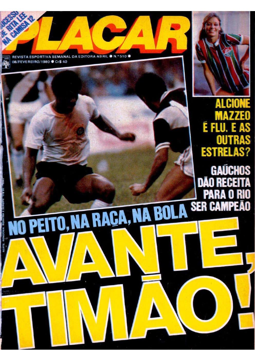 Capa da edição: AVANTE, TIMÃO!