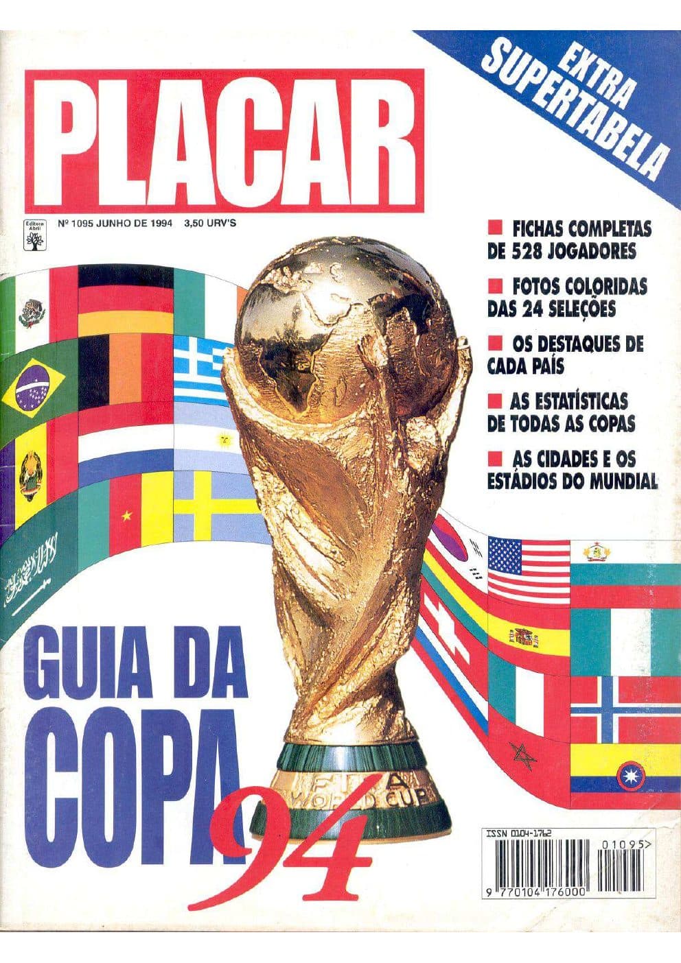 Capa da edição 1994-EDIÇÃO GUIA CM da revista PLACAR