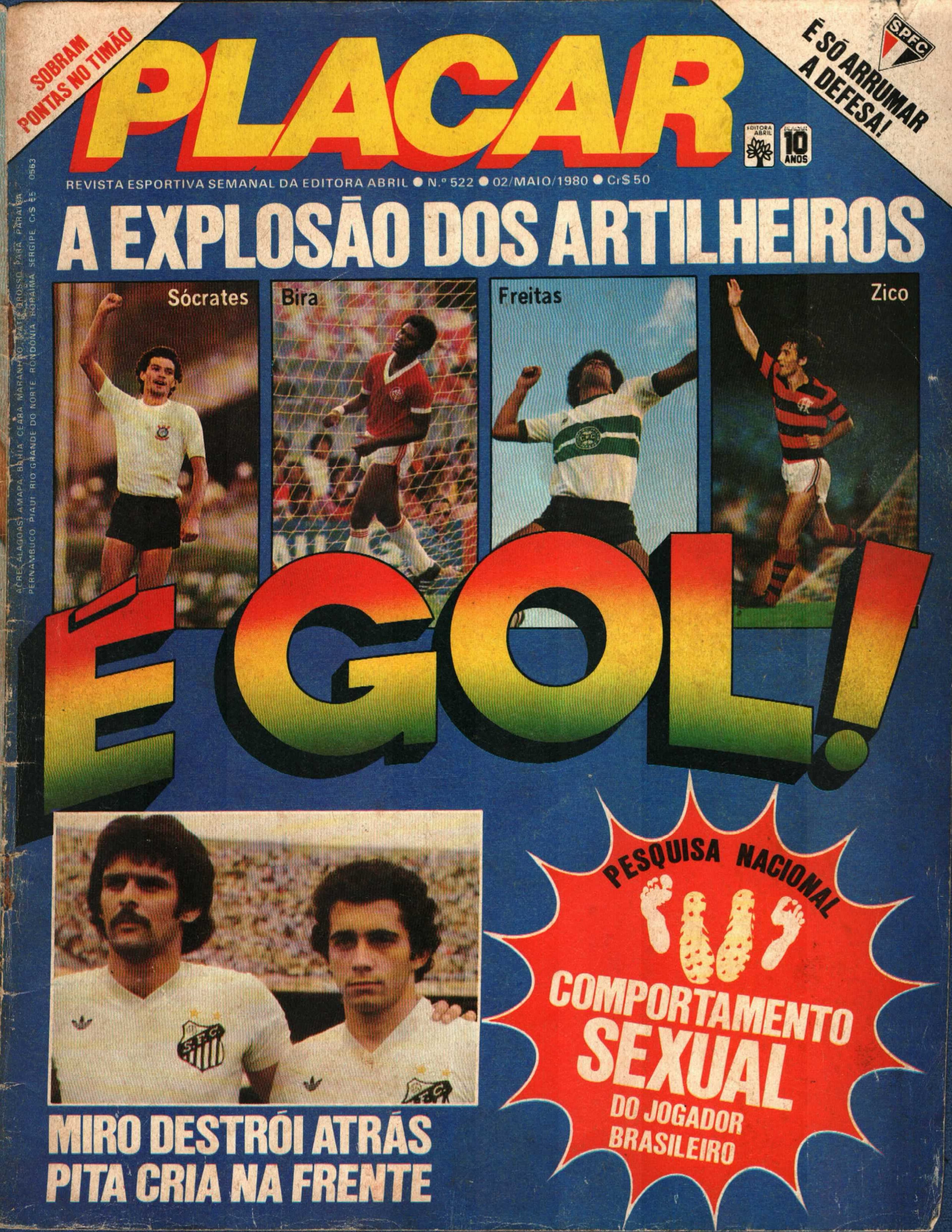 Capa da edição: A Explosão dos Artilheiros