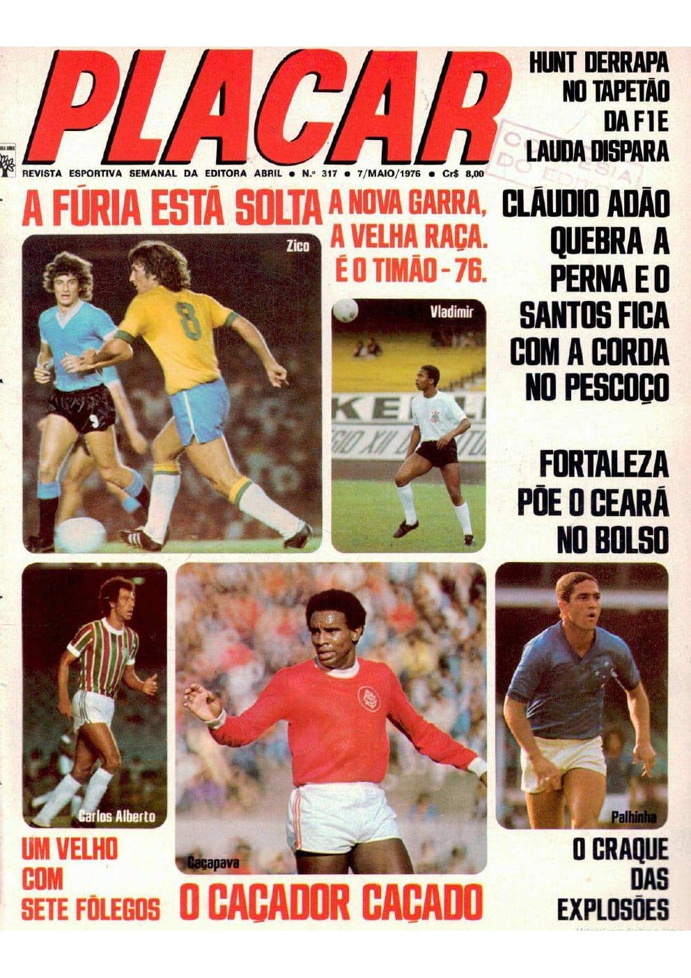 Capa da edição A Fúria Está Solta da revista PLACAR