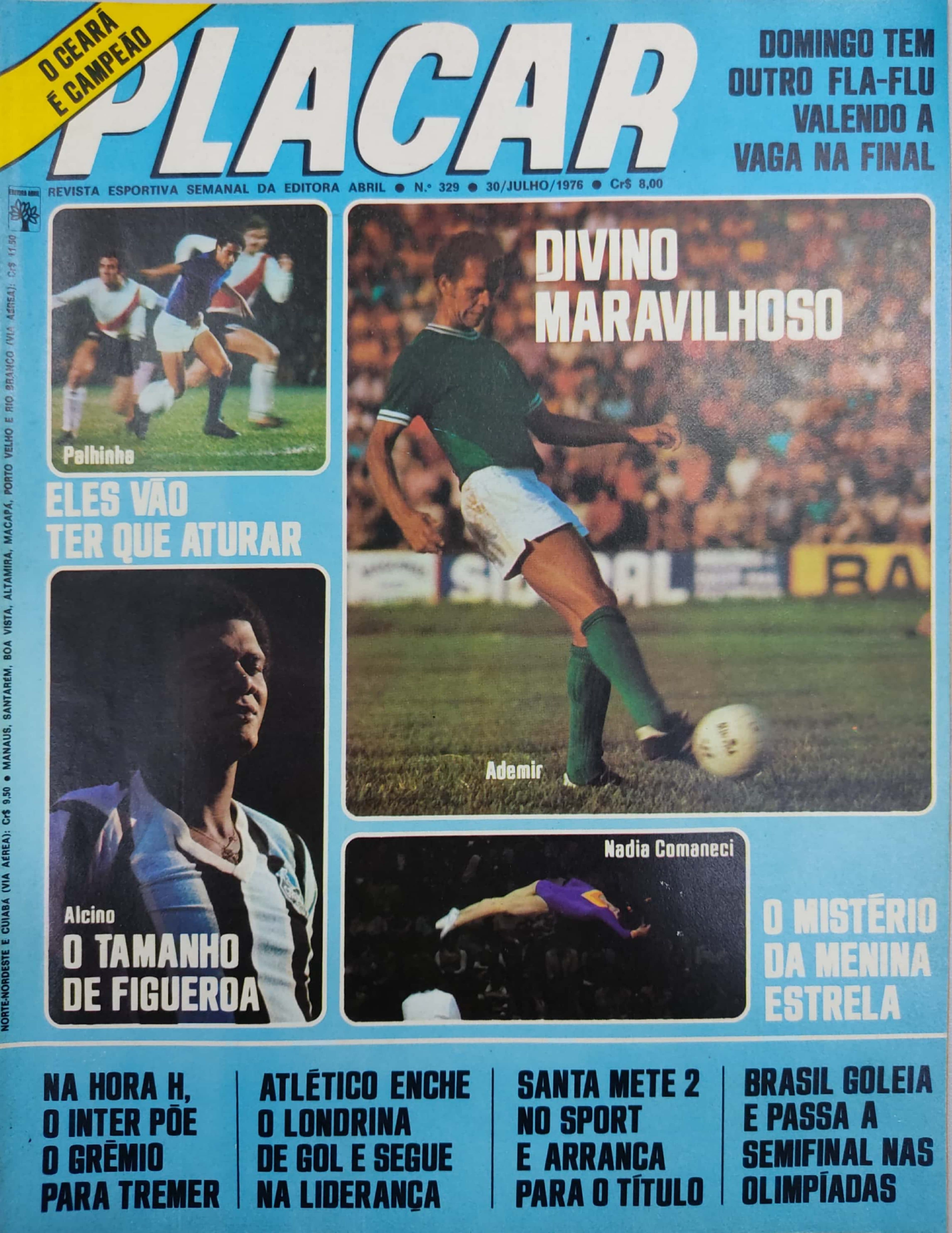 Capa da edição O Ceará é campeão da revista PLACAR