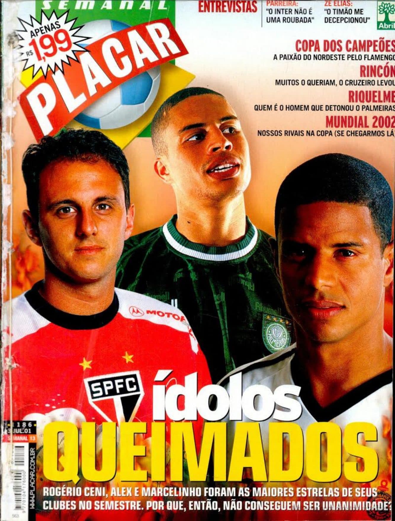 Capa da edição Nº 1186 da revista PLACAR