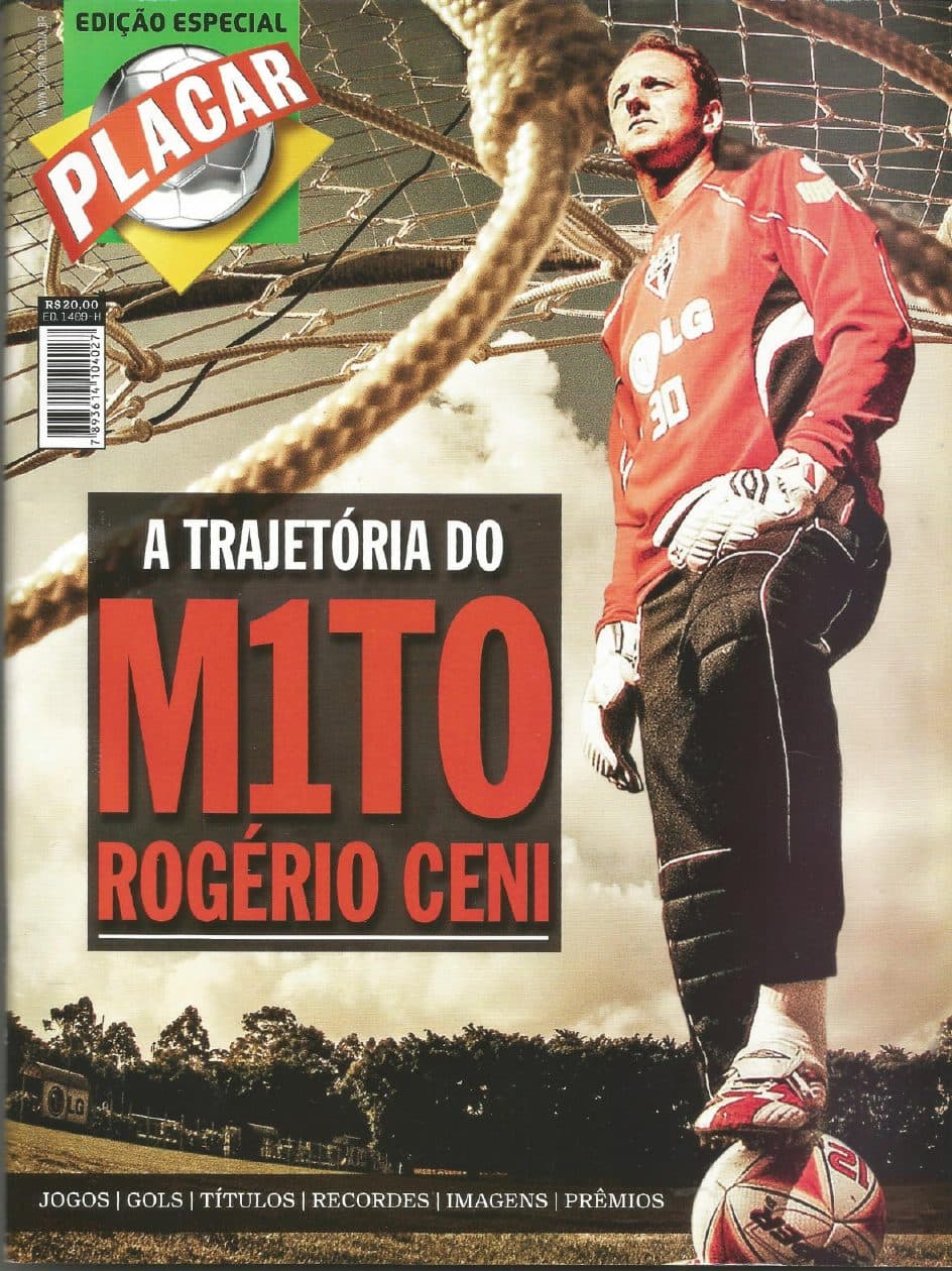Capa da edição Especial Rogério Ceni da revista PLACAR