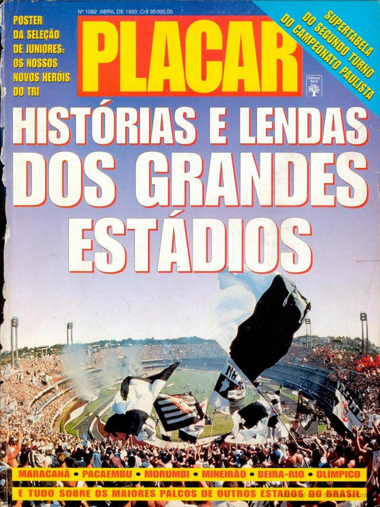 Capa da edição Nº 1082 da revista PLACAR