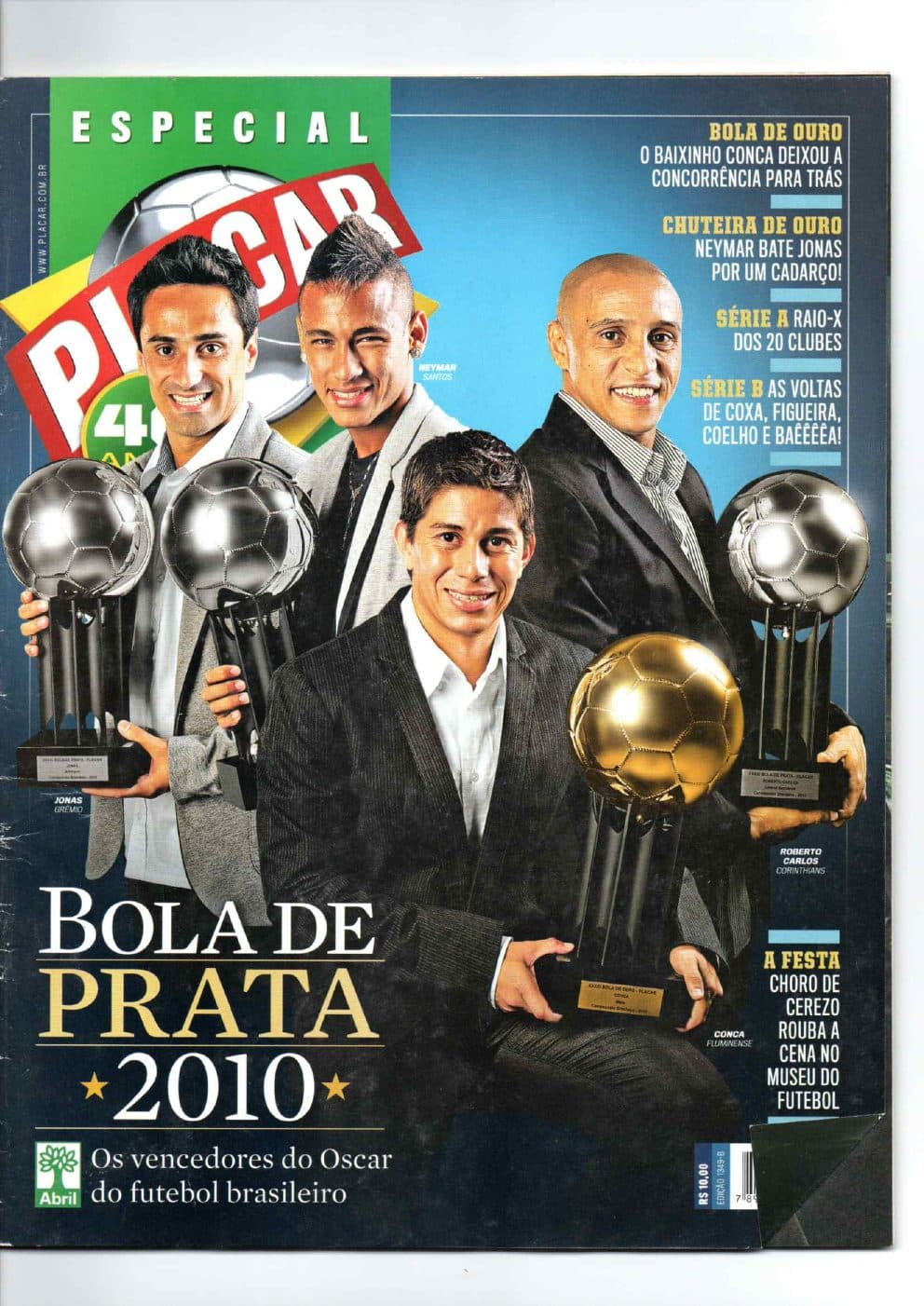 Capa da edição Nº 1349B da revista PLACAR