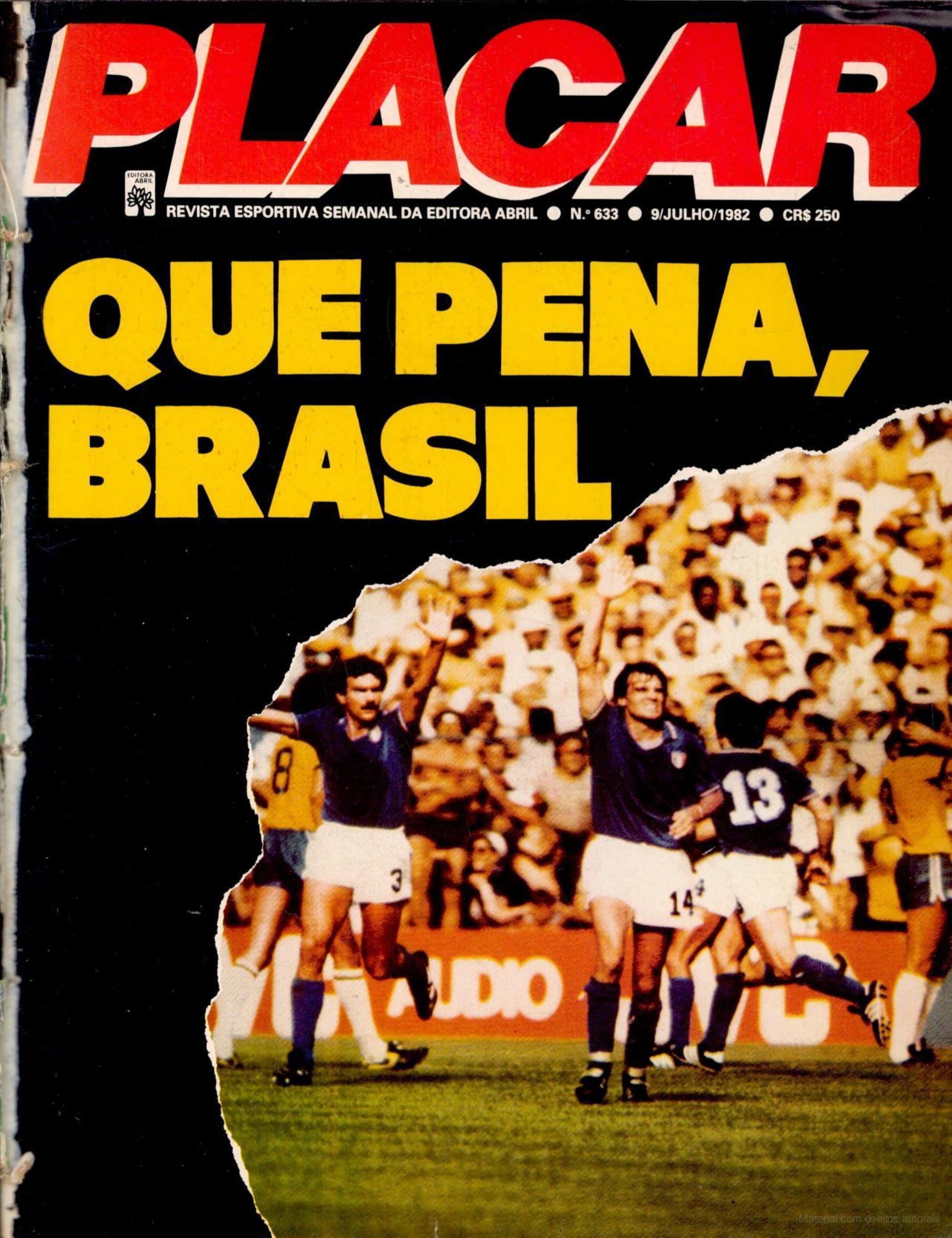 Capa da edição Nº 633 da revista PLACAR