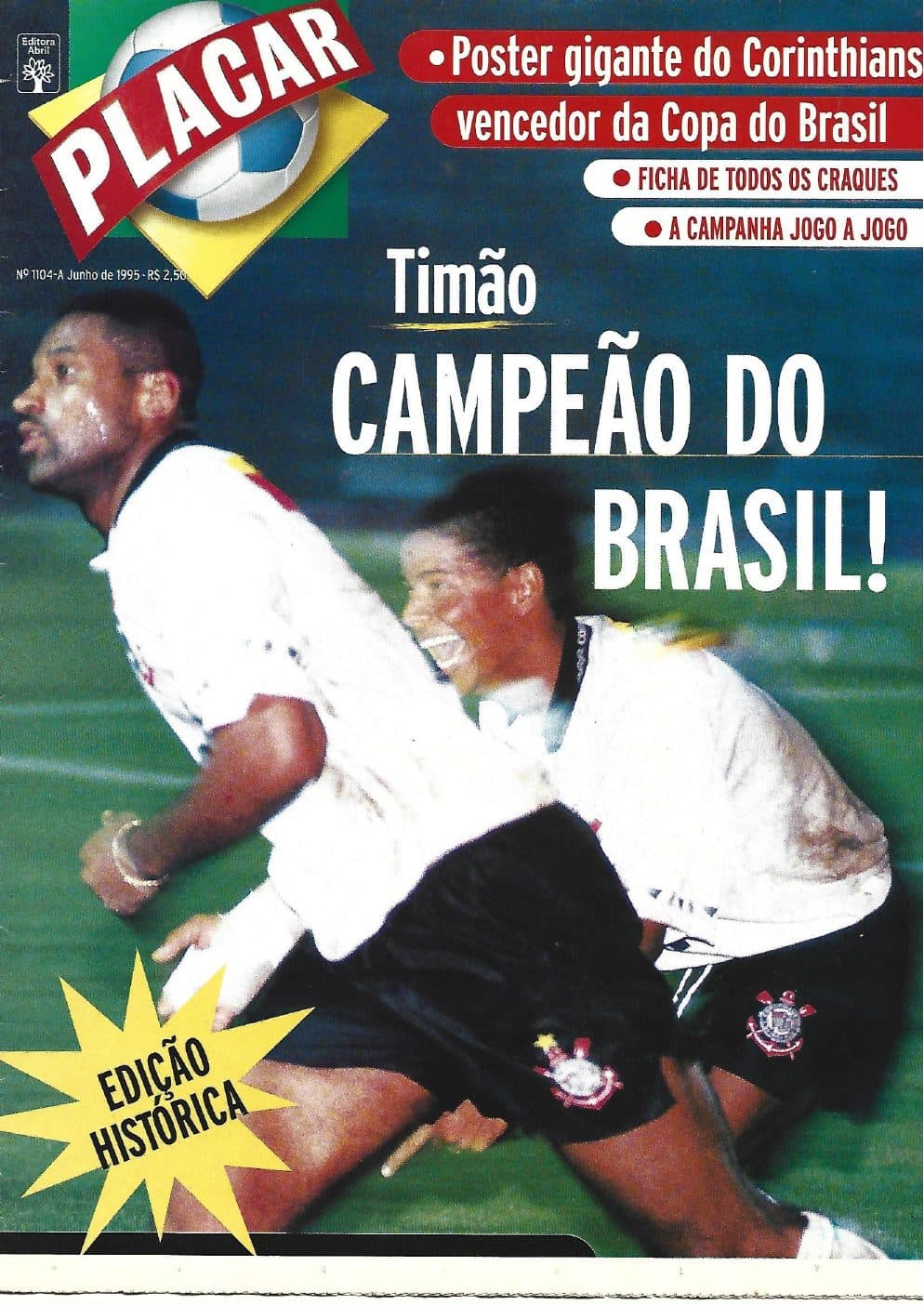 Capa da edição Nº 1104A da revista PLACAR