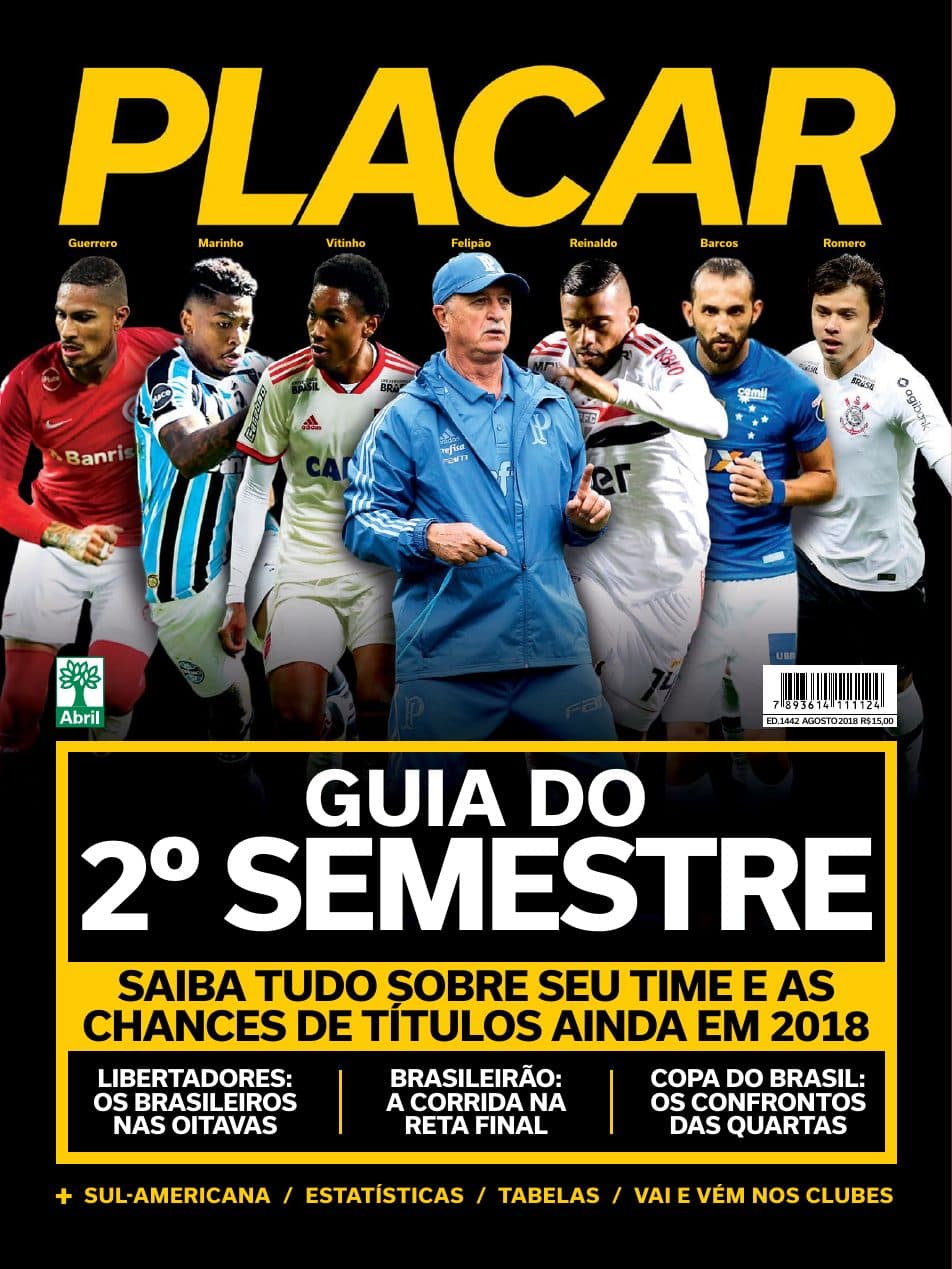 Capa da edição Guia do 2º Semestre da revista PLACAR