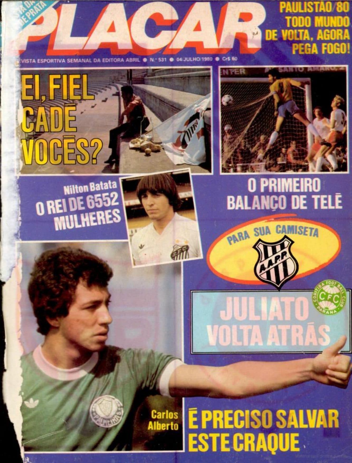 Capa da edição: É preciso salvar este craque