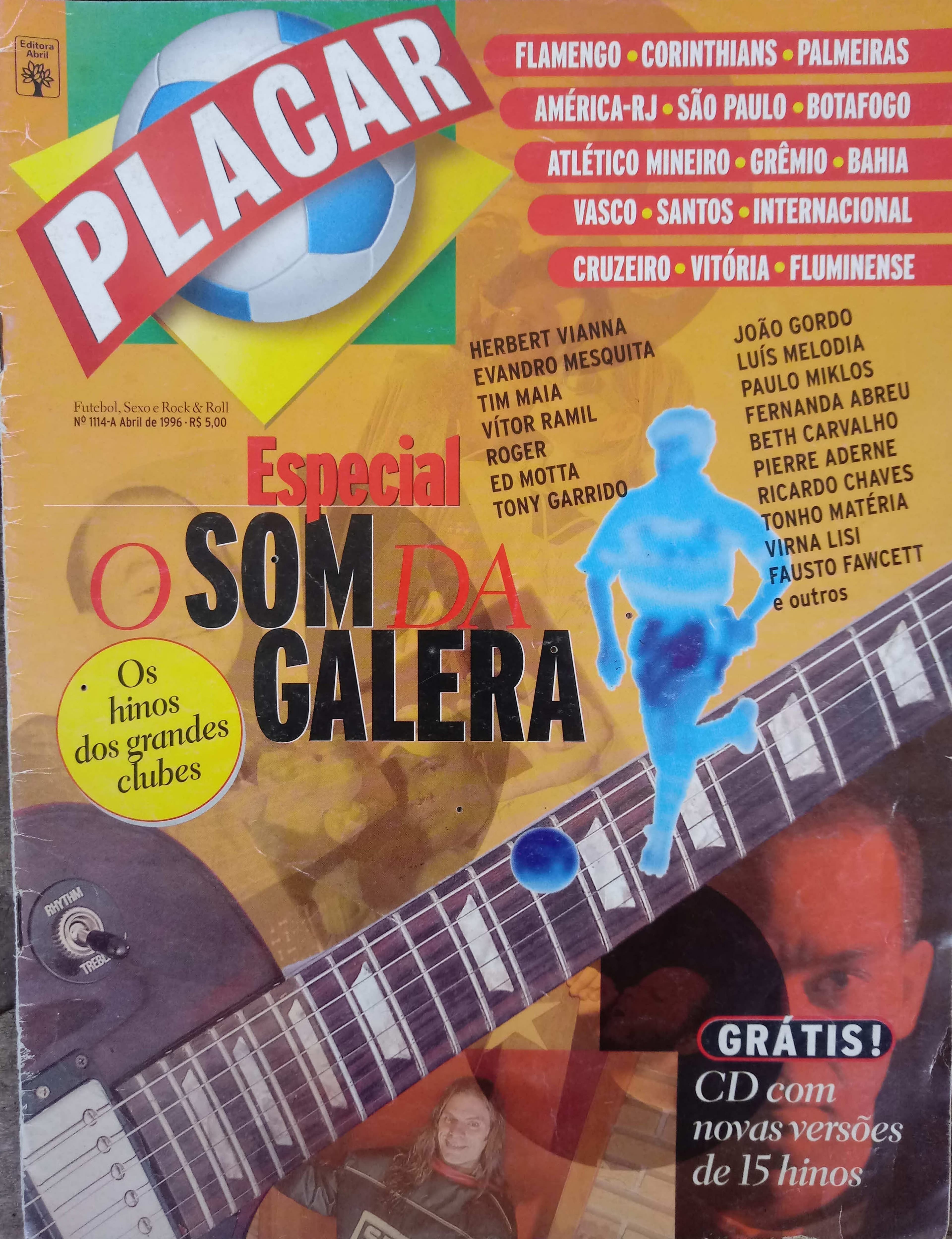 Capa da edição Nº 1114A da revista PLACAR