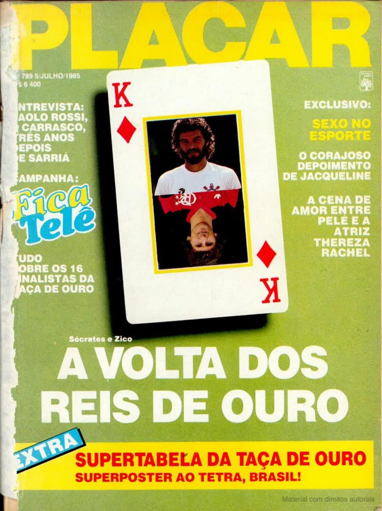 Capa da edição Nº 789 da revista PLACAR