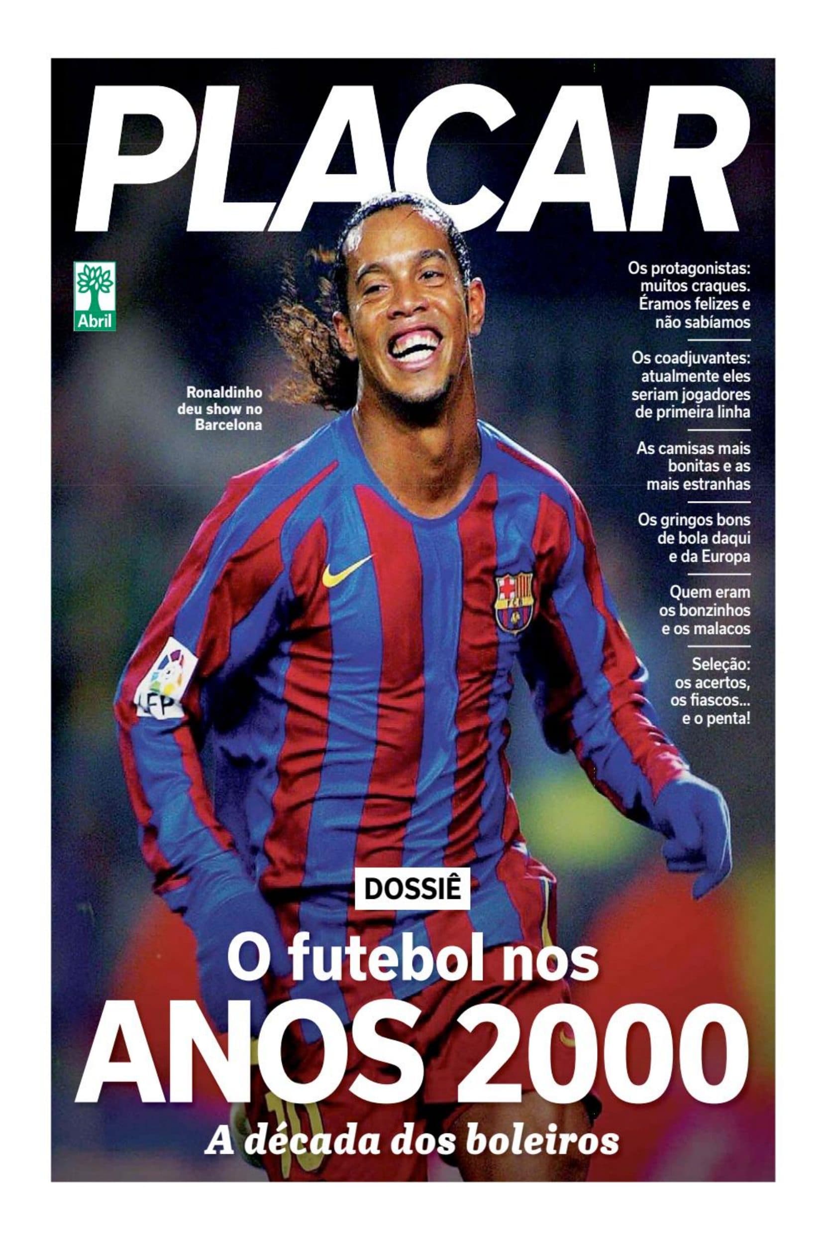 Capa da edição Anos 2000 da revista PLACAR