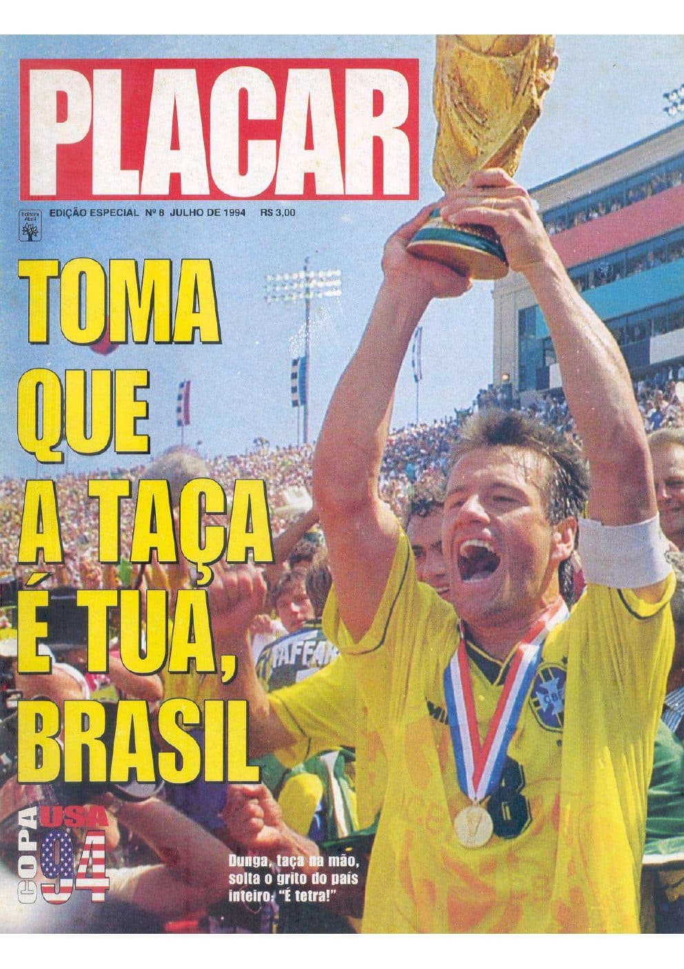 Capa da edição Especial — Nº 8 da revista PLACAR