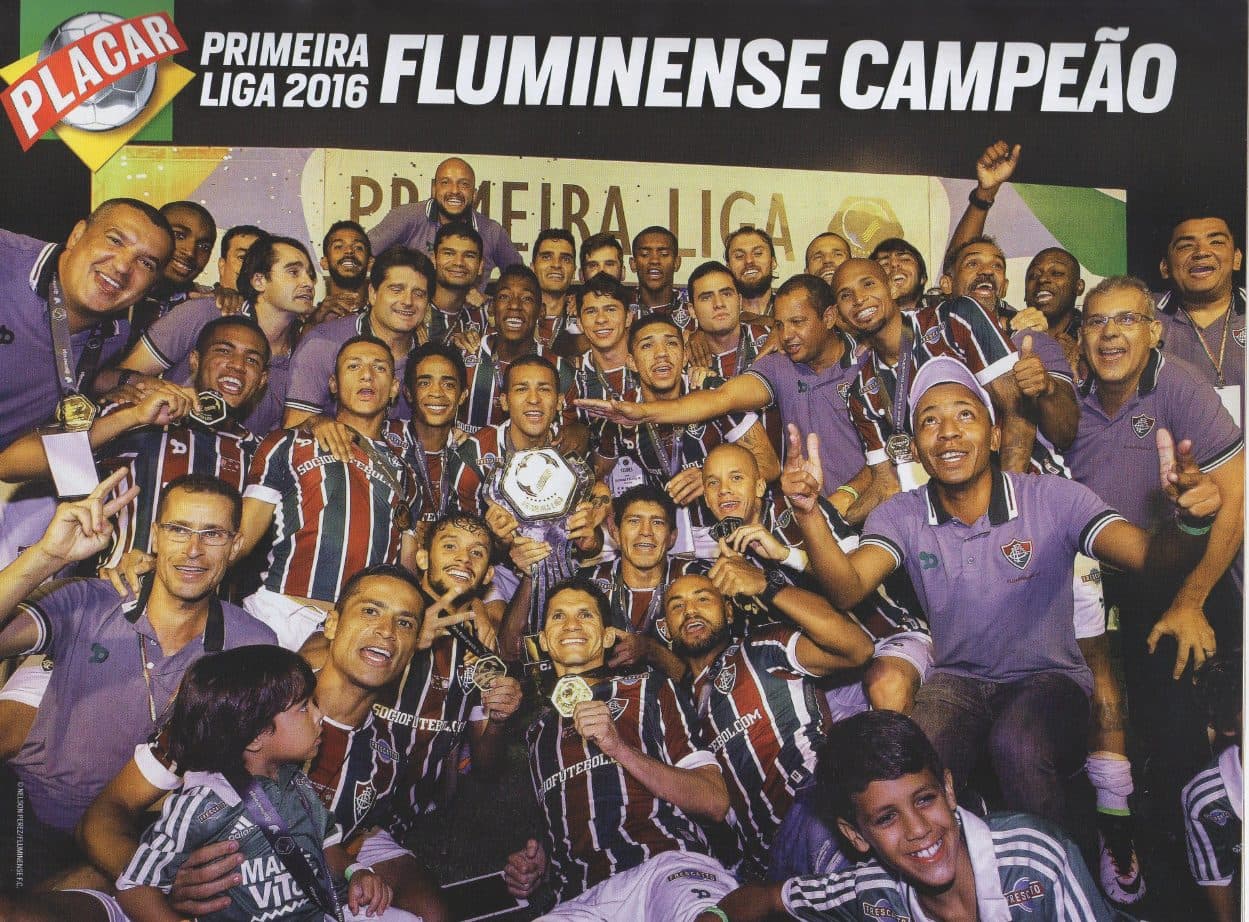 Capa da edição Edição dos Campeões 2016 da revista PLACAR