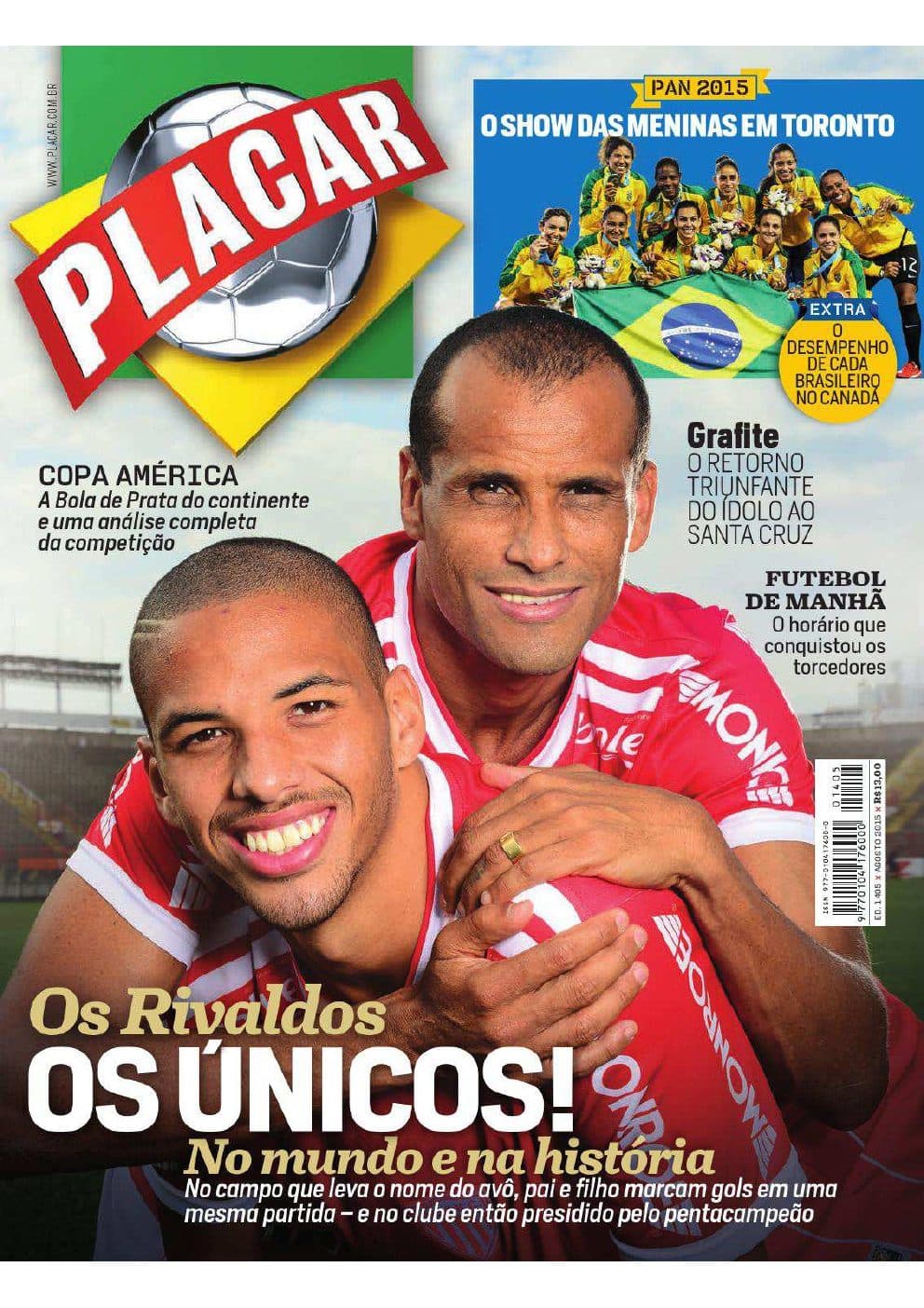Capa da edição (I) da revista PLACAR