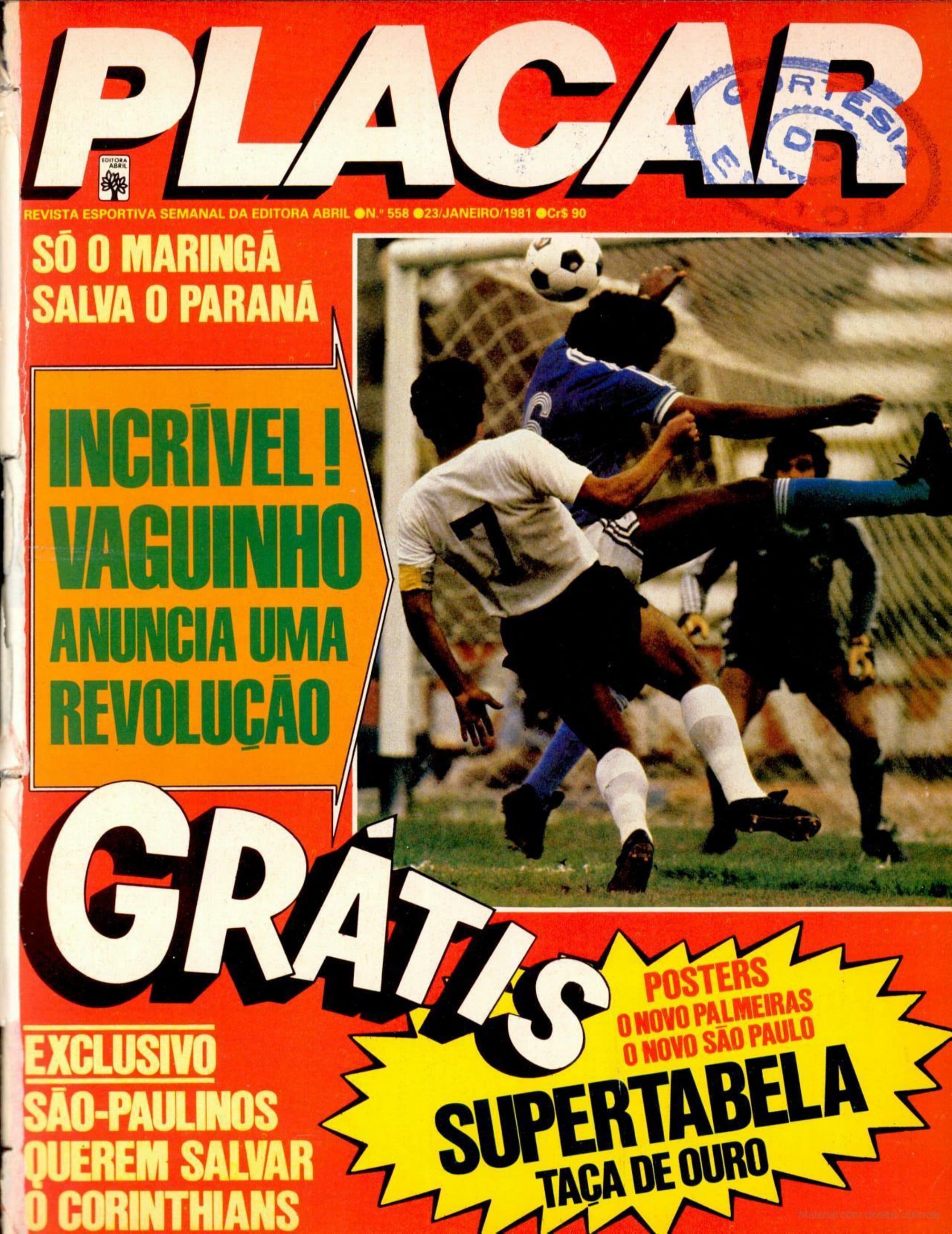 Capa da edição Só o Maringá salva o Paraná da revista PLACAR