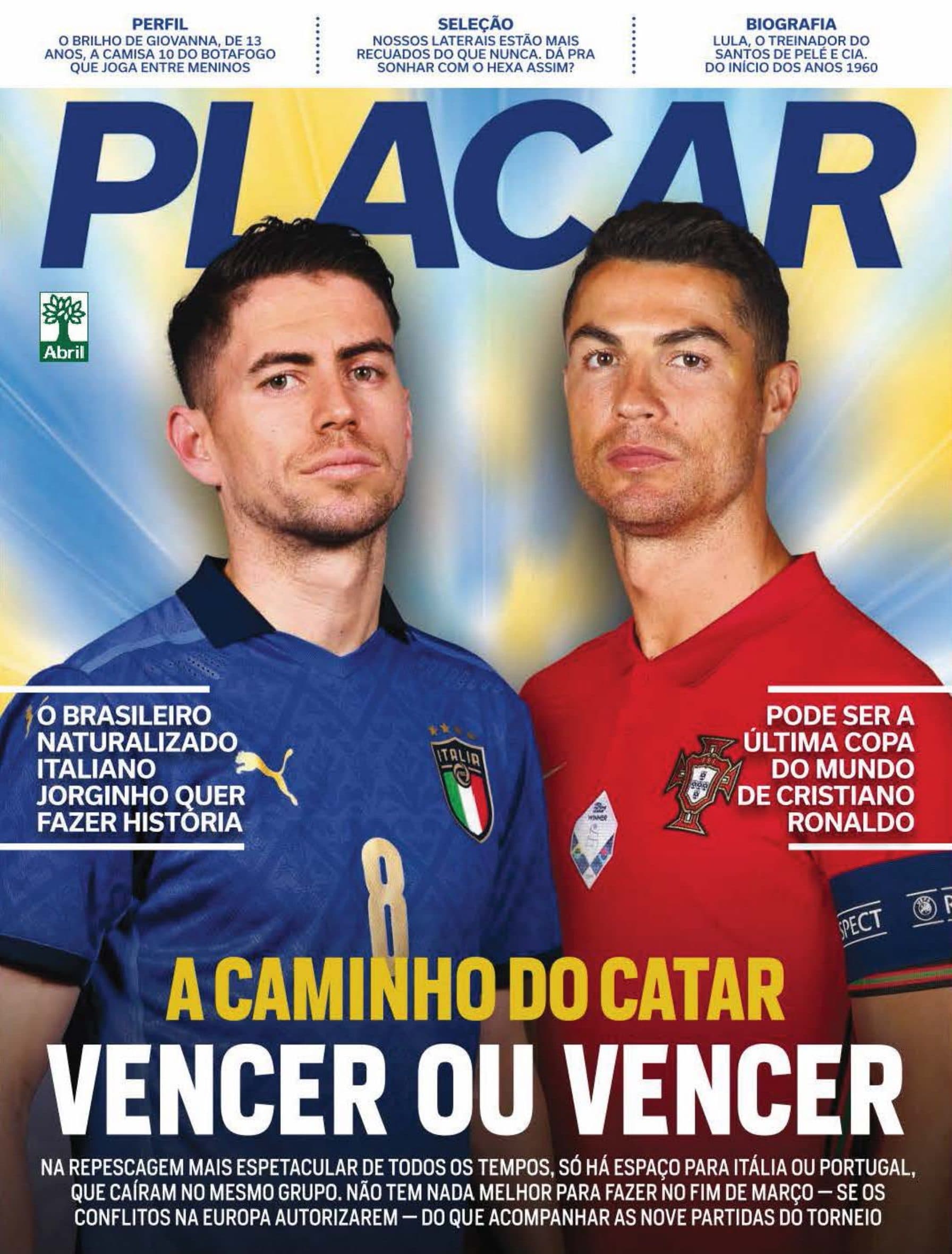 Capa da edição A caminho do Catar: vencer ou vencer da revista PLACAR