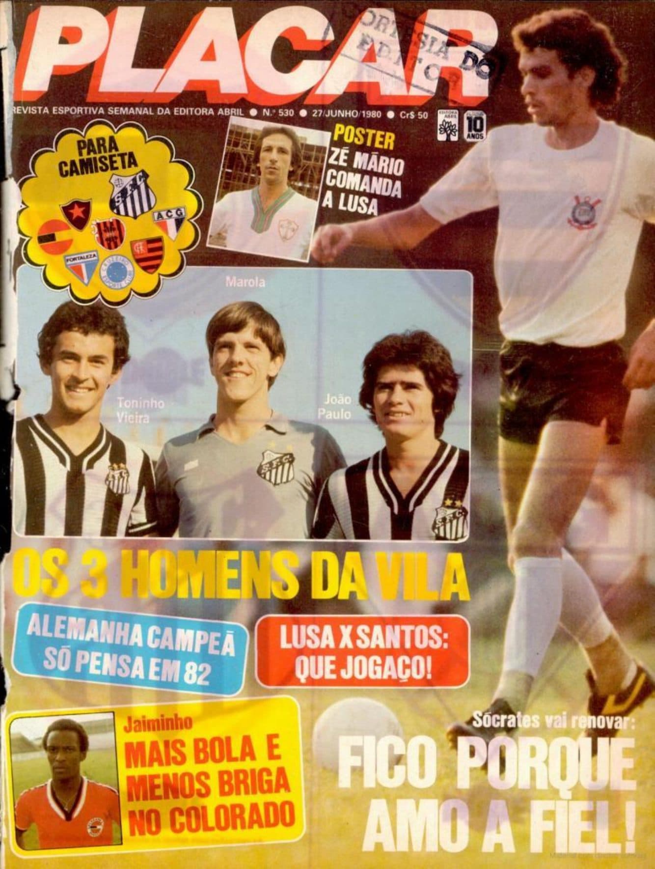 Capa da edição: Os 3 Homens da Vila