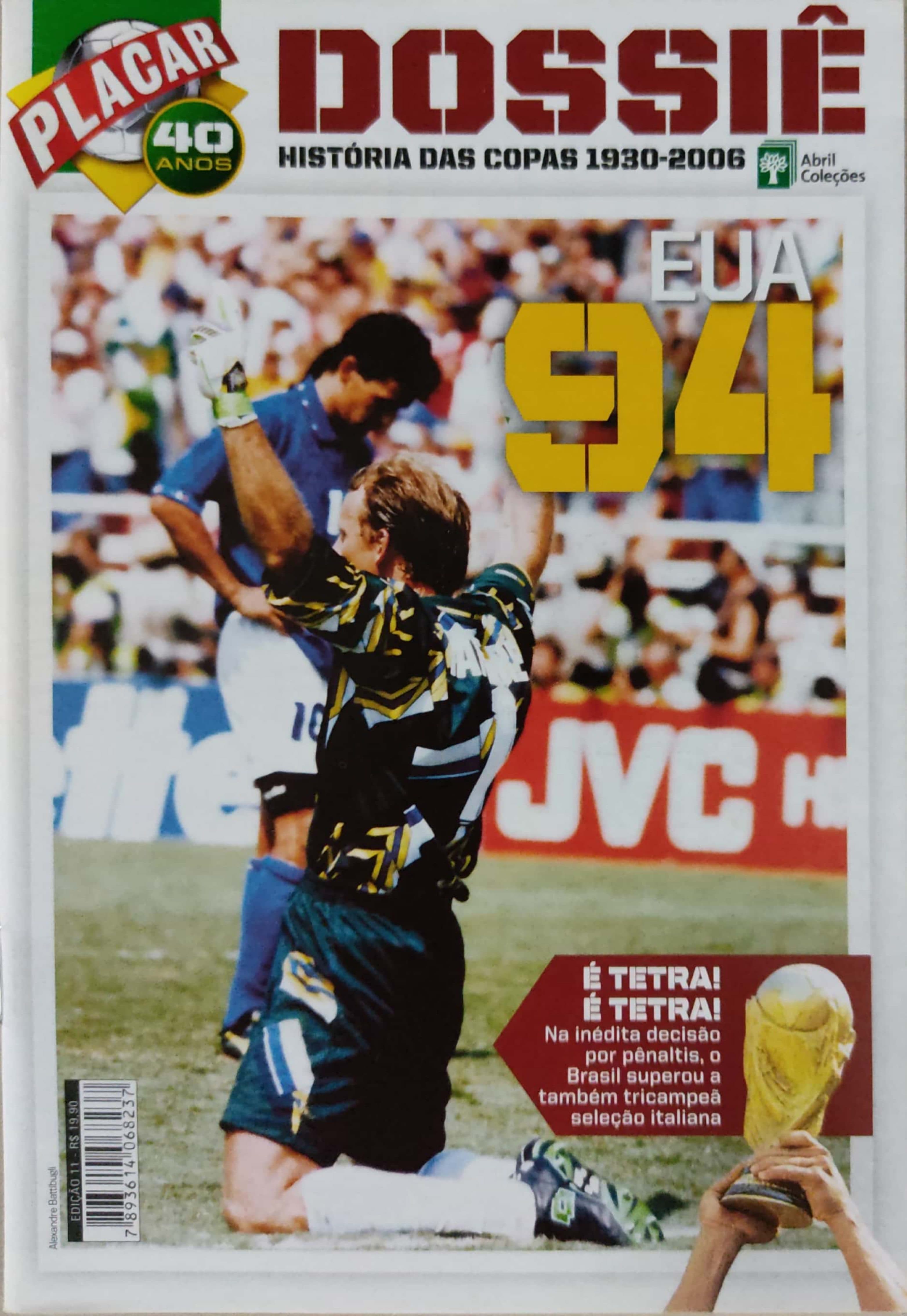 Capa da edição 2010 da revista PLACAR