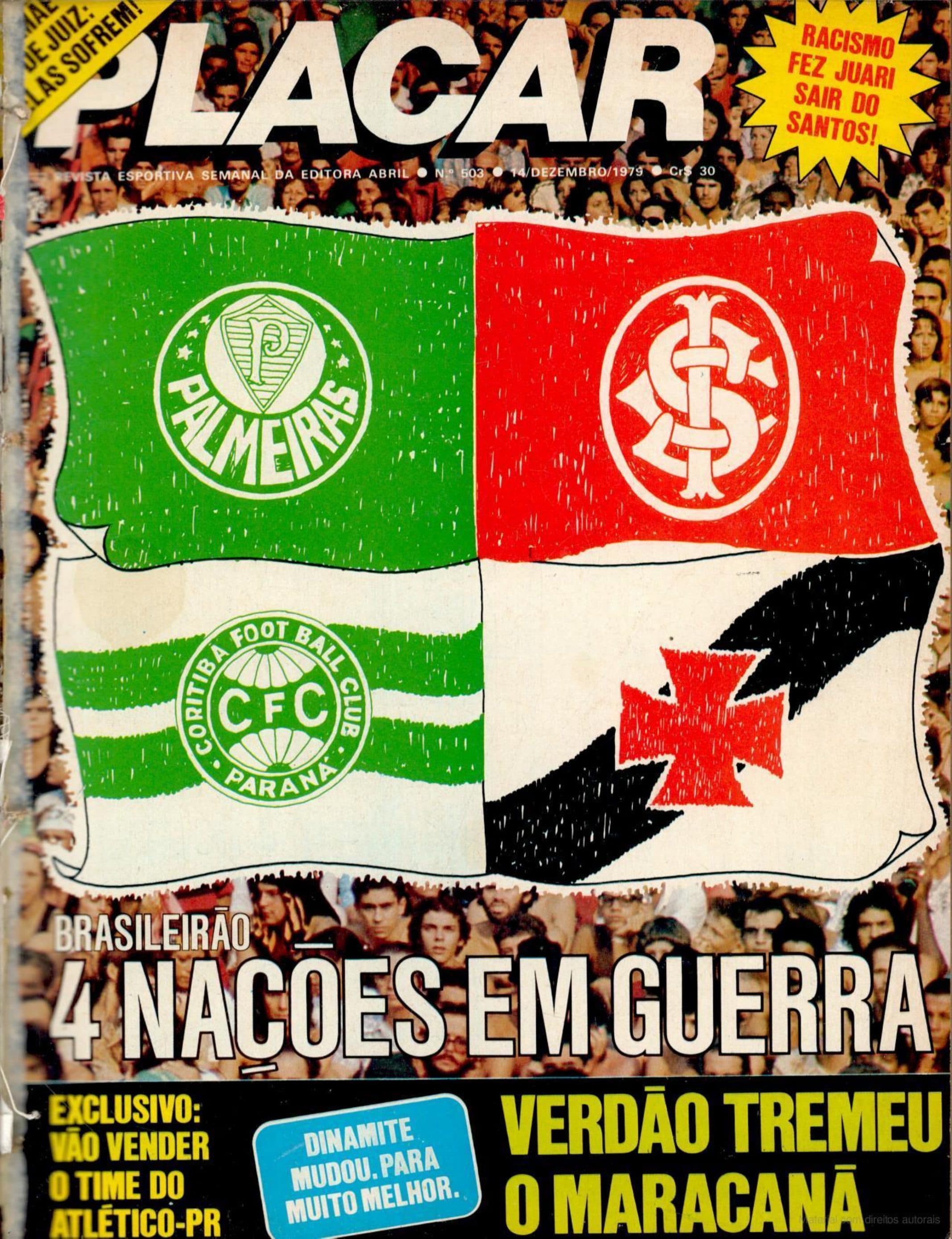 Capa da edição (I) da revista PLACAR
