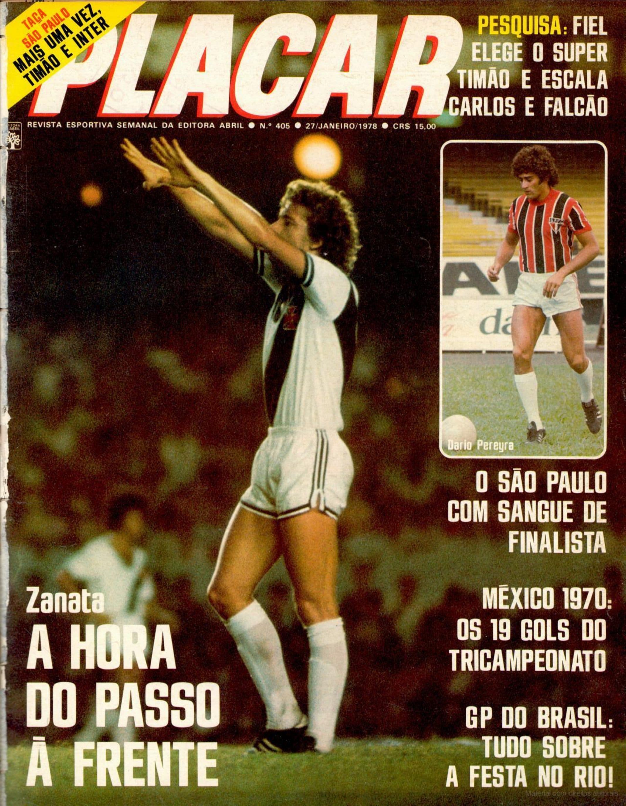 Capa da edição Taça São Paulo: Mais Uma Vez, Timão e Inter da revista PLACAR