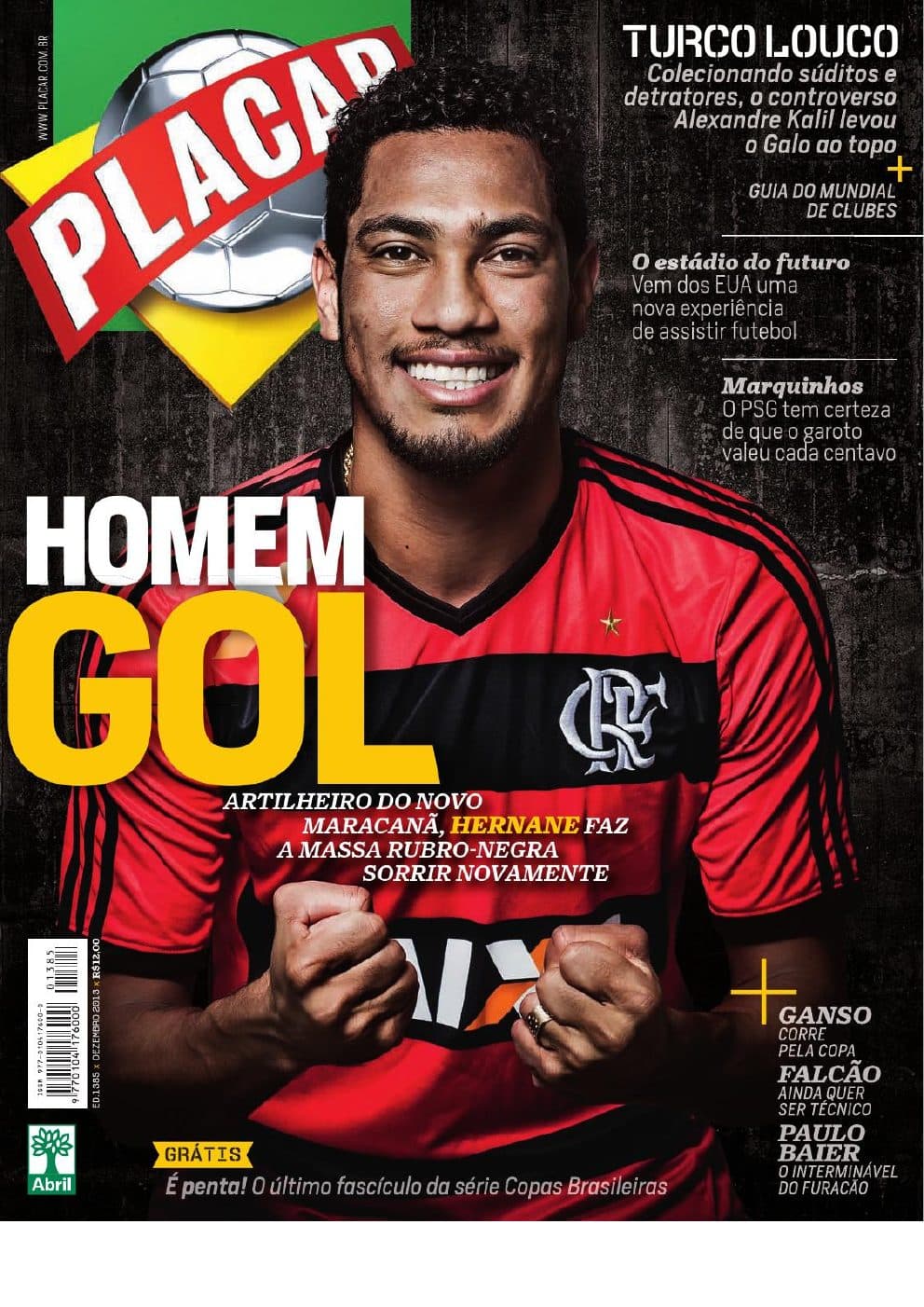 Capa da edição Nº 1385 da revista PLACAR