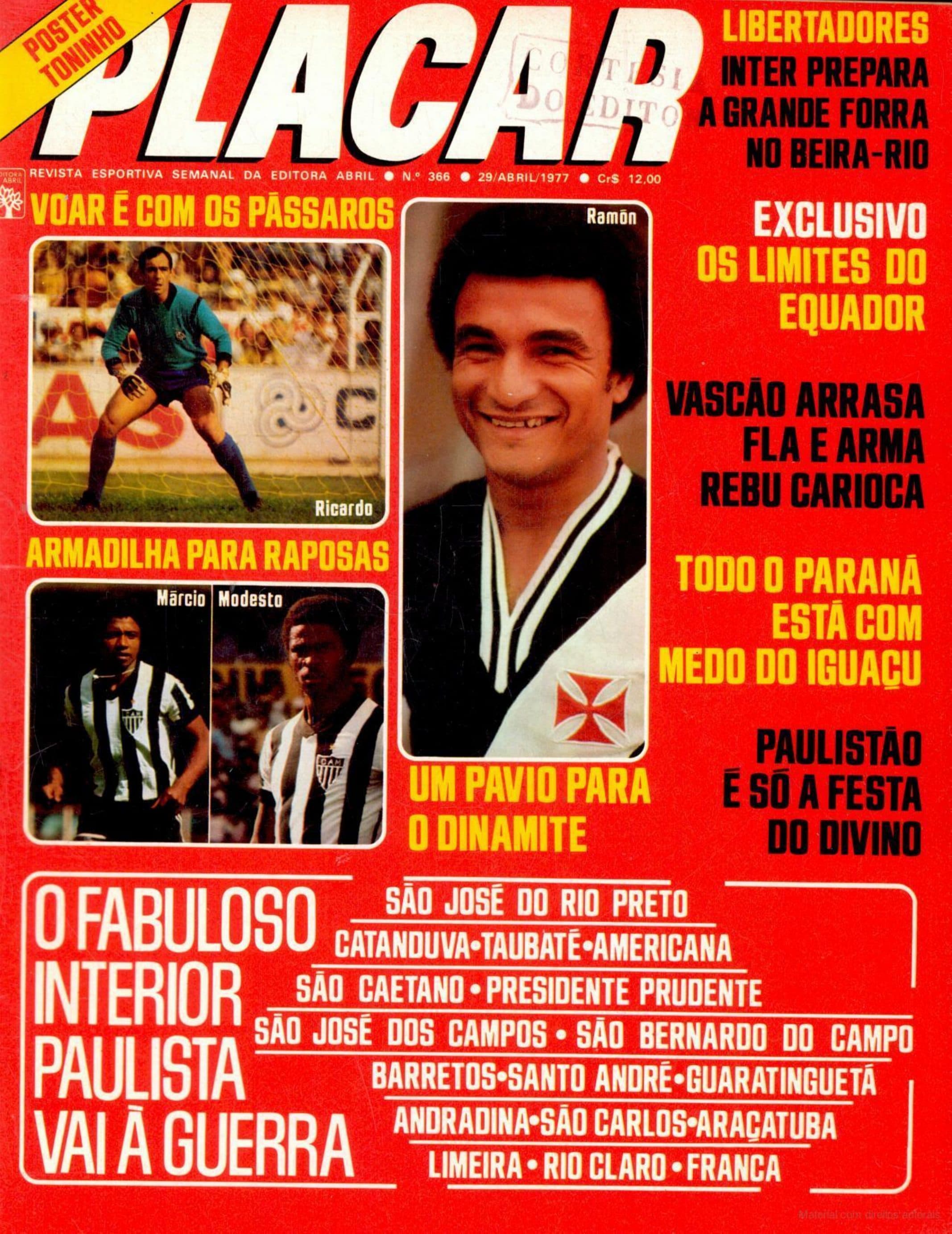 Capa da edição O fabuloso interior paulista vai à guerra da revista PLACAR