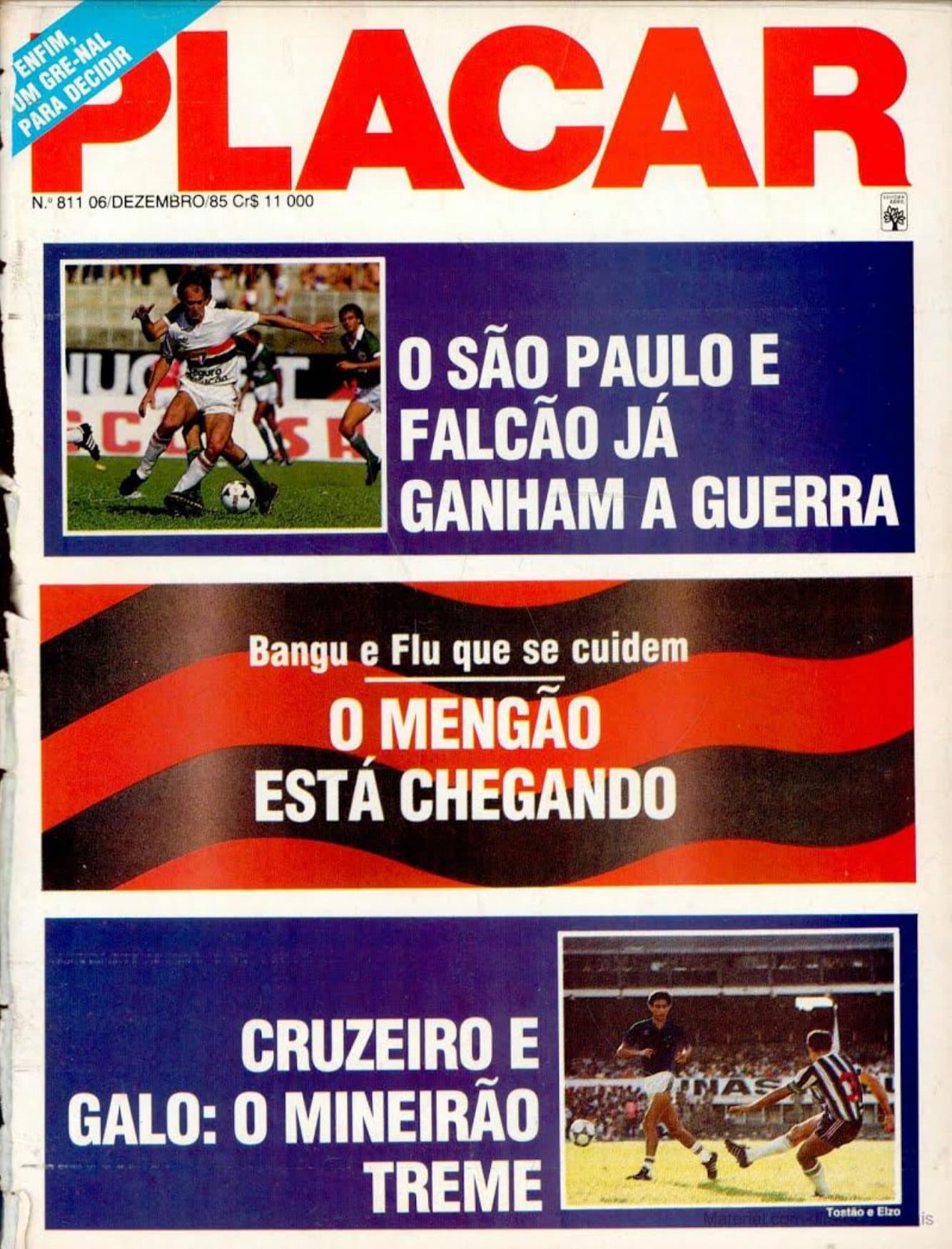 Capa da edição Nº 811 da revista PLACAR
