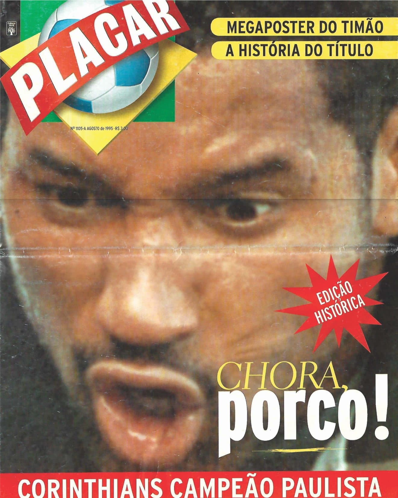 Capa da edição Nº 1105A da revista PLACAR