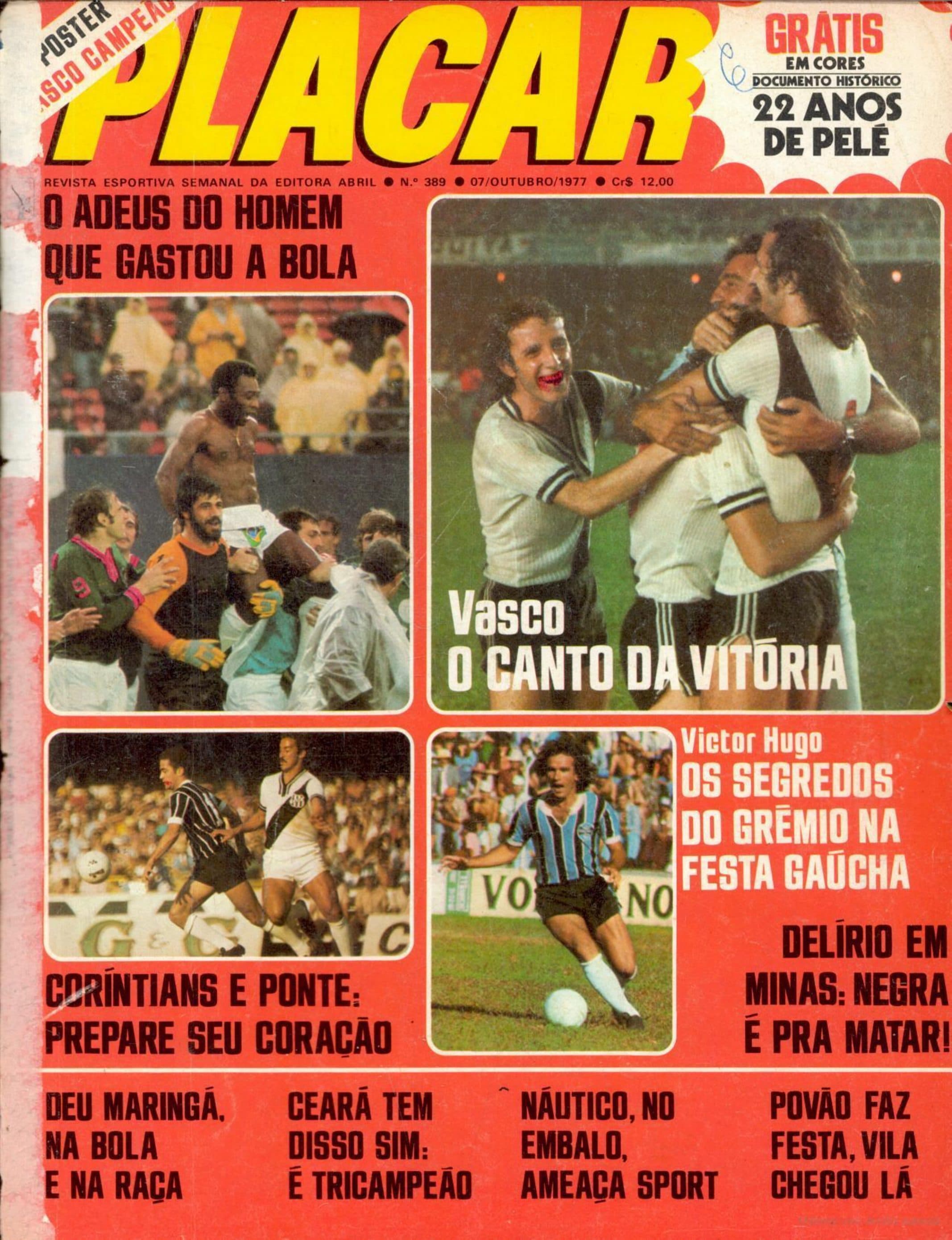 Capa da edição O Adeus do Homem que Gastou a Bola da revista PLACAR