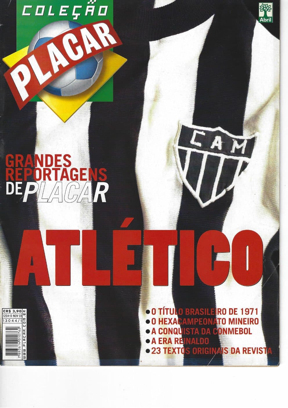 Capa da edição Nº 1204D da revista PLACAR