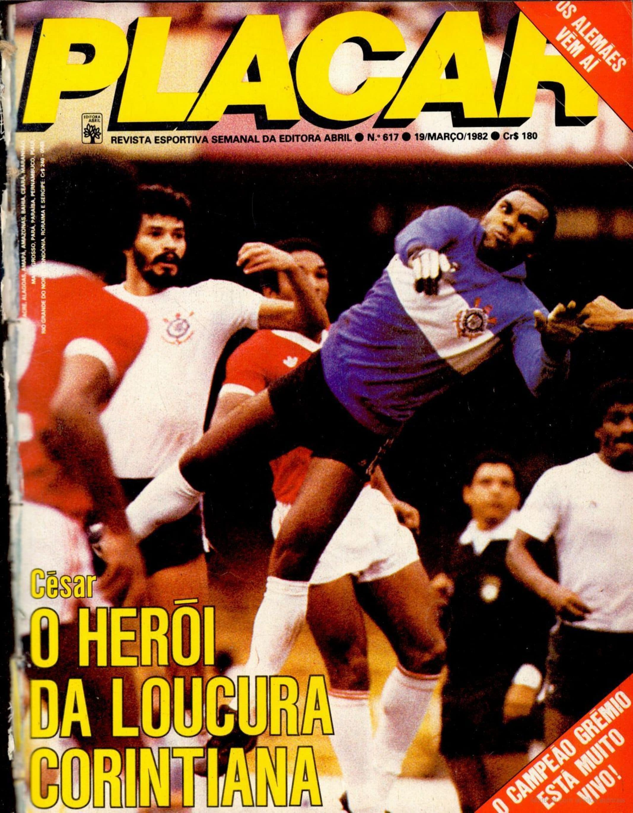 Capa da edição Nº 617 da revista PLACAR