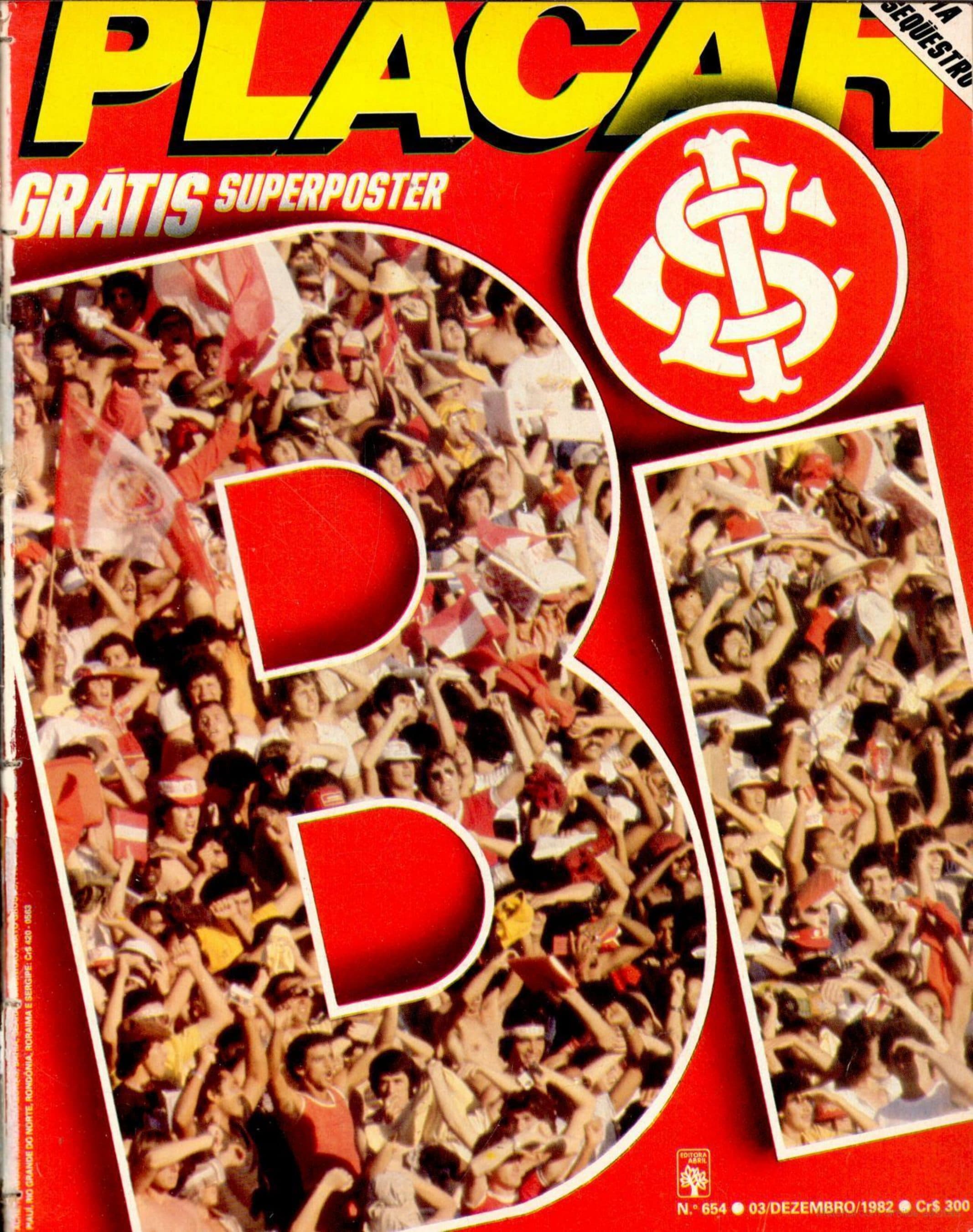 Capa da edição BI da revista PLACAR