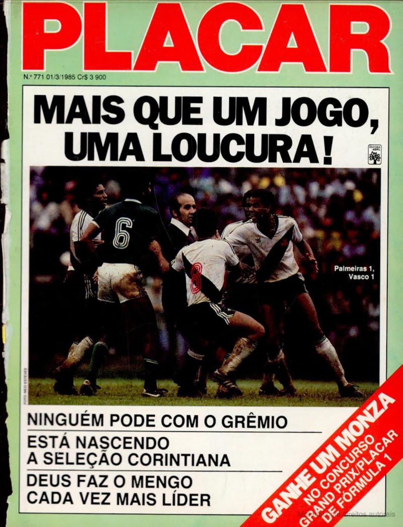 Capa da edição Nº 771 da revista PLACAR
