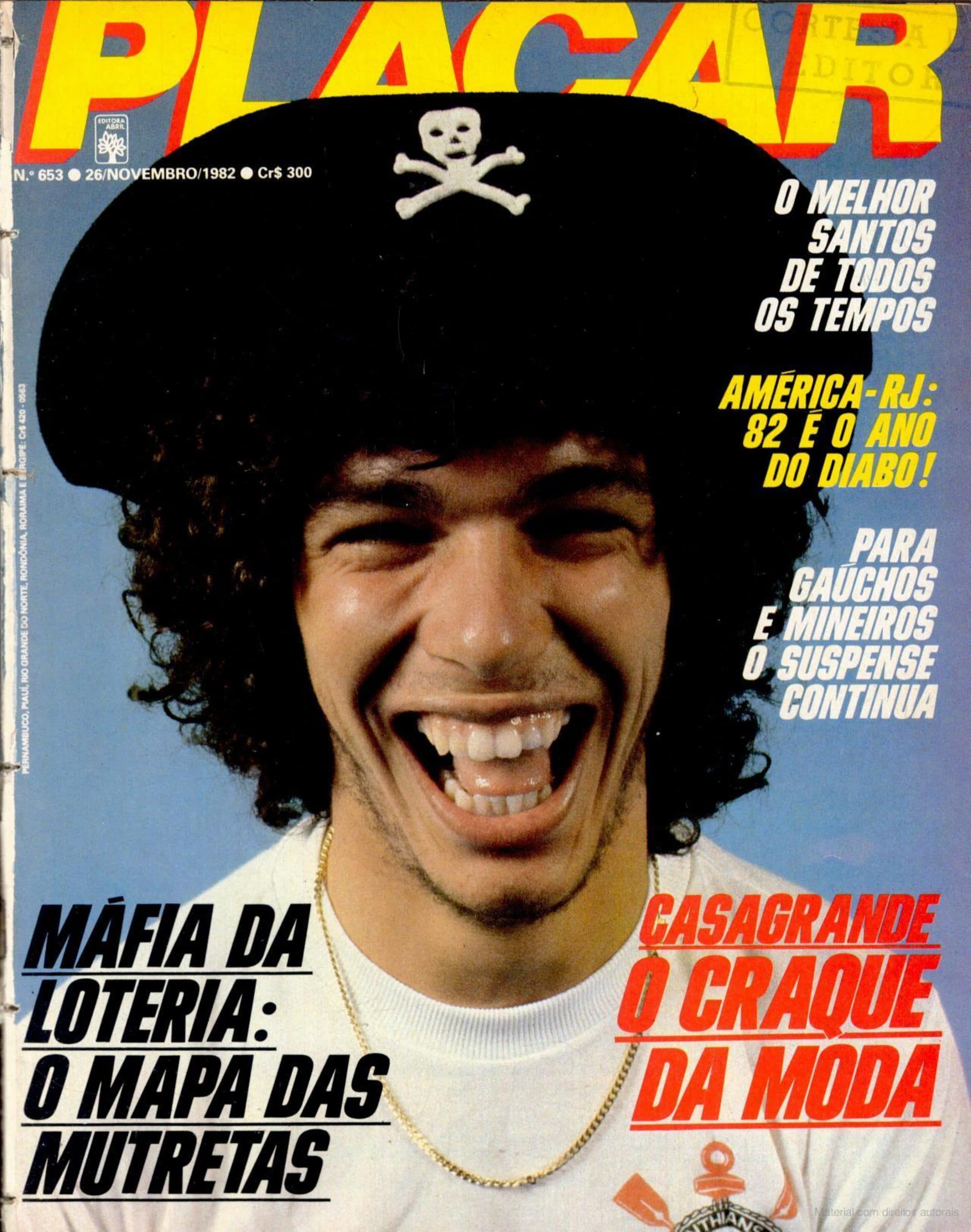 Capa da edição Máfia da loteria: o mapa das mutretas da revista PLACAR