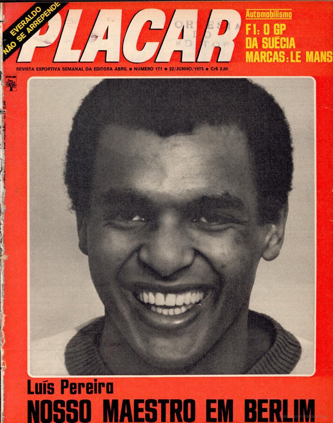 Capa da edição NOSSO MAESTRO EM BERLIM da revista PLACAR