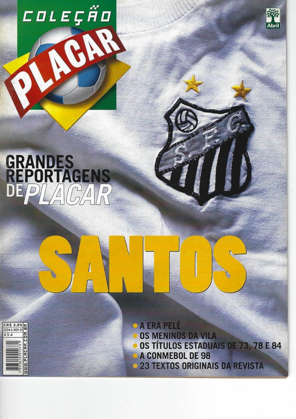 Capa da edição Nº 1204A da revista PLACAR