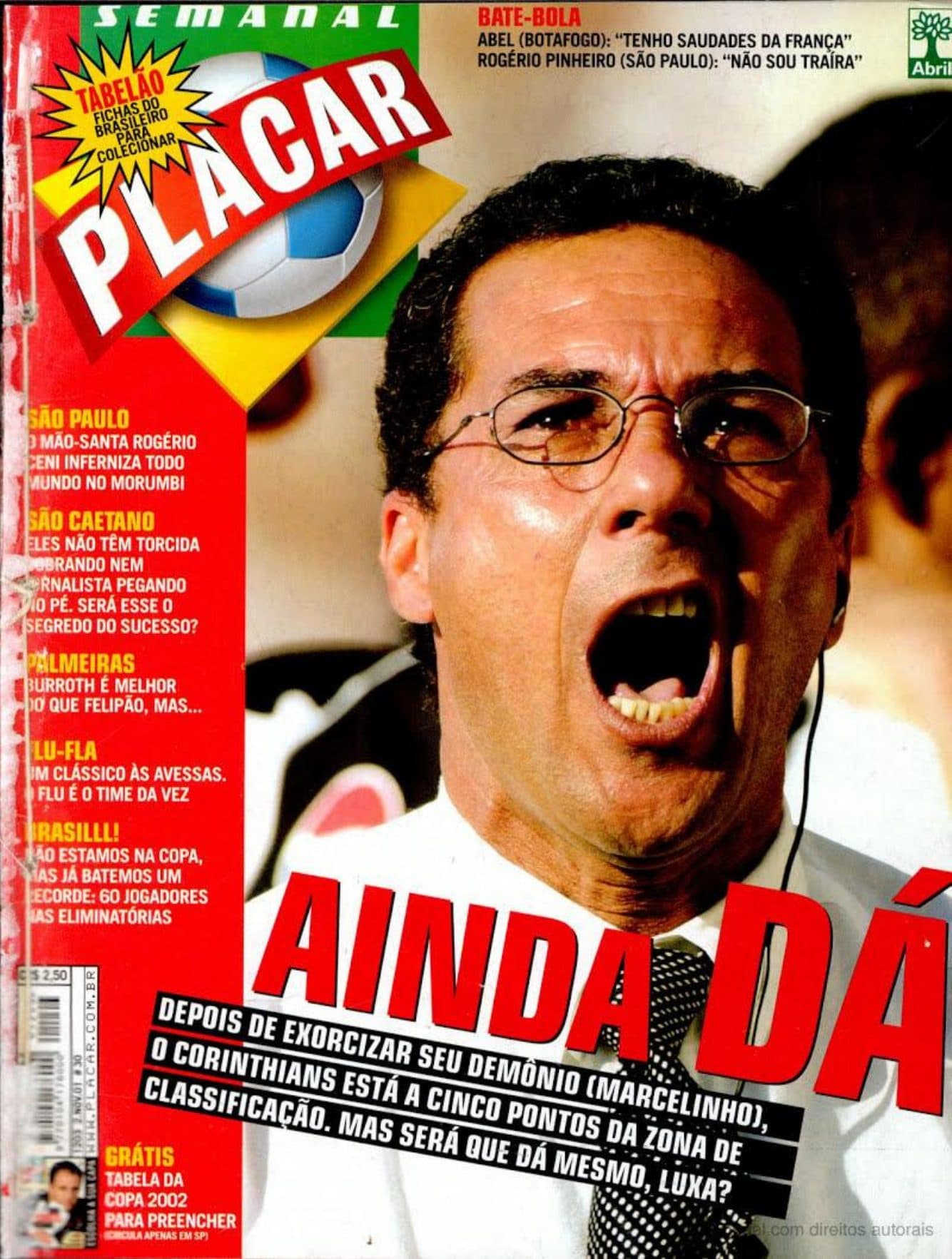 Capa da edição Nº 1203 da revista PLACAR