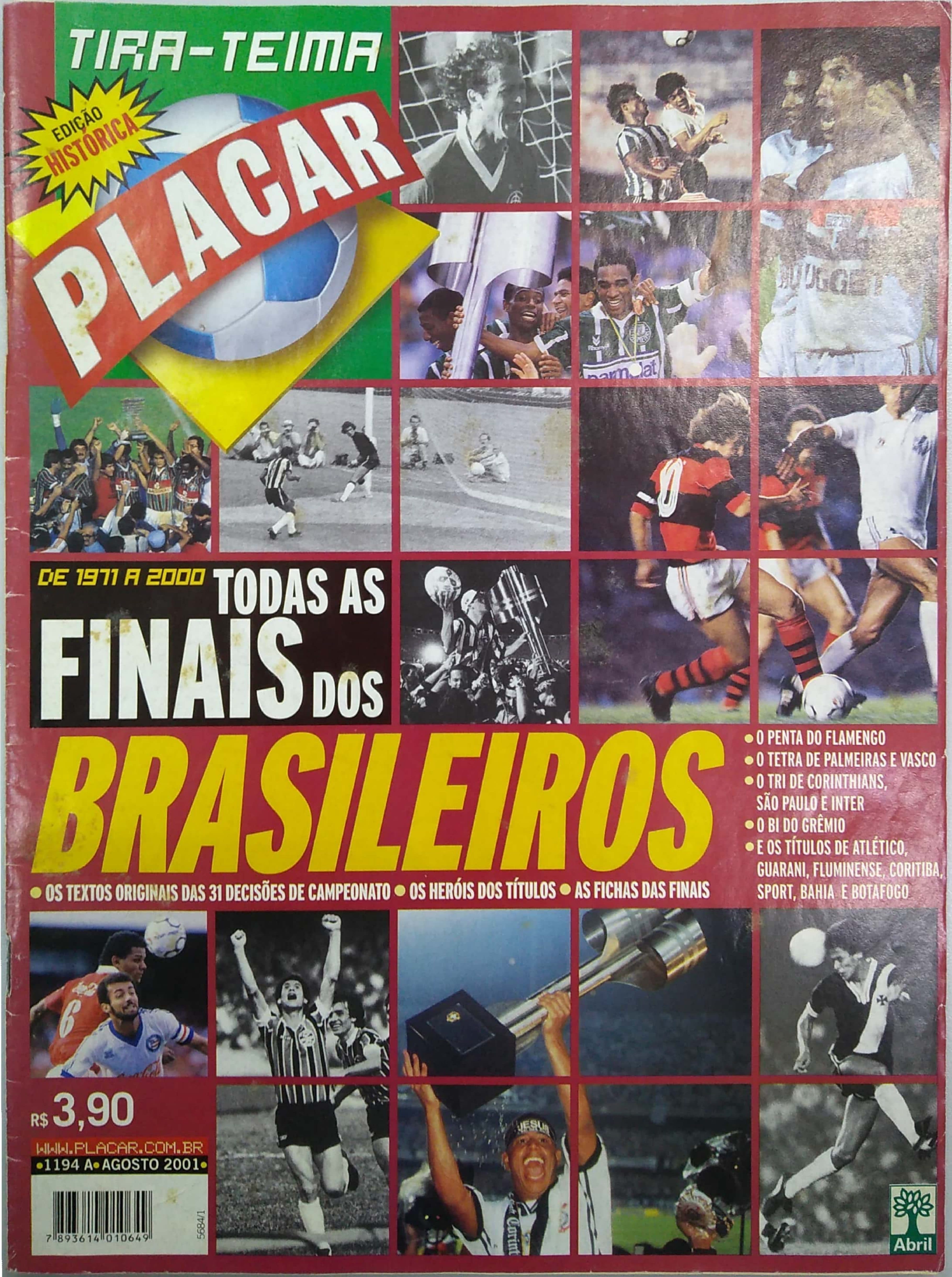 Capa da edição Nº 1194A da revista PLACAR