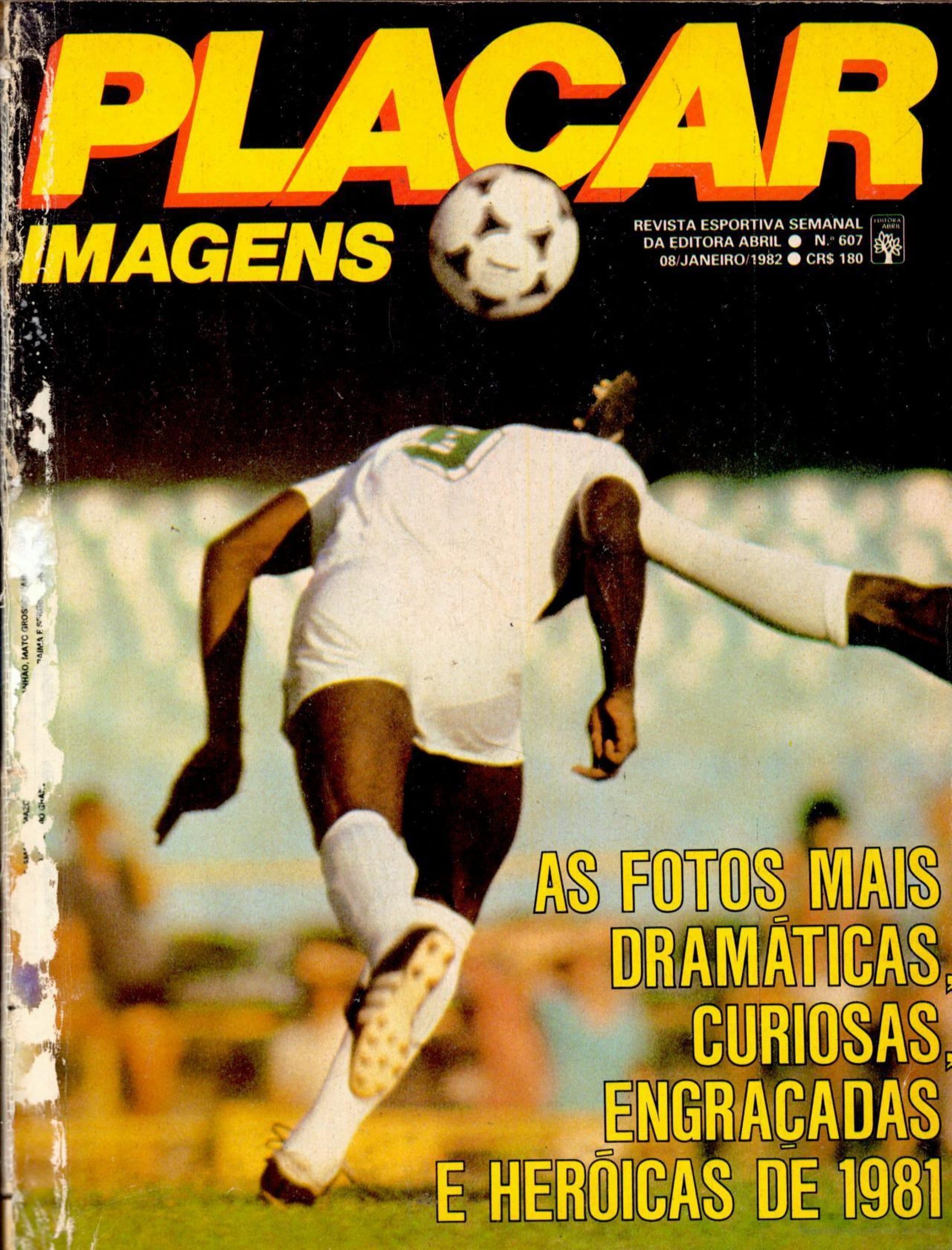Capa da edição Nº 607 da revista PLACAR