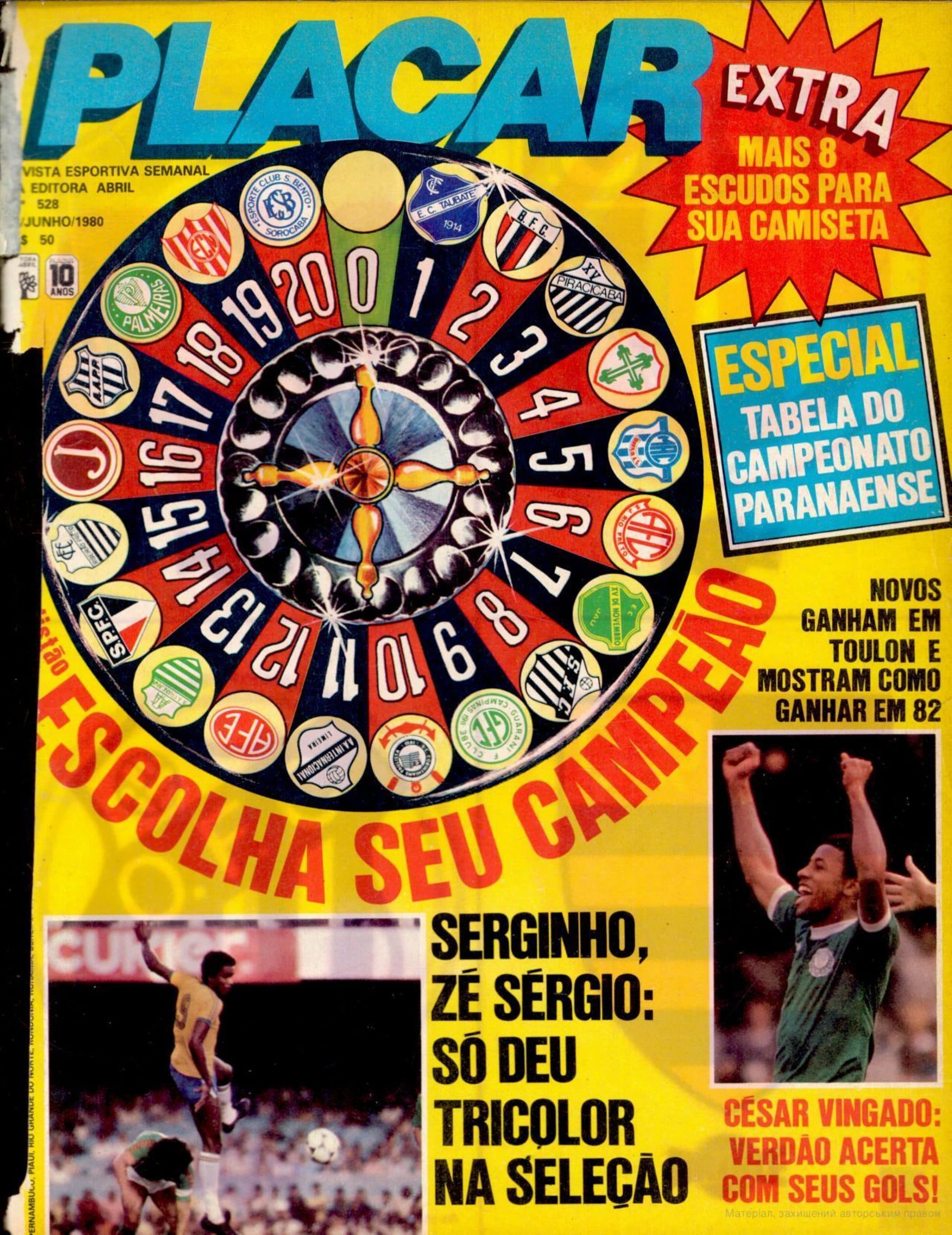 Capa da edição Nº 528 da revista PLACAR