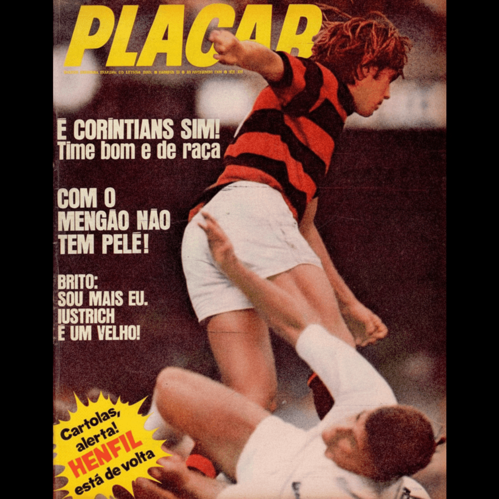 Capa da edição É CORINTIANS SIM! da revista PLACAR