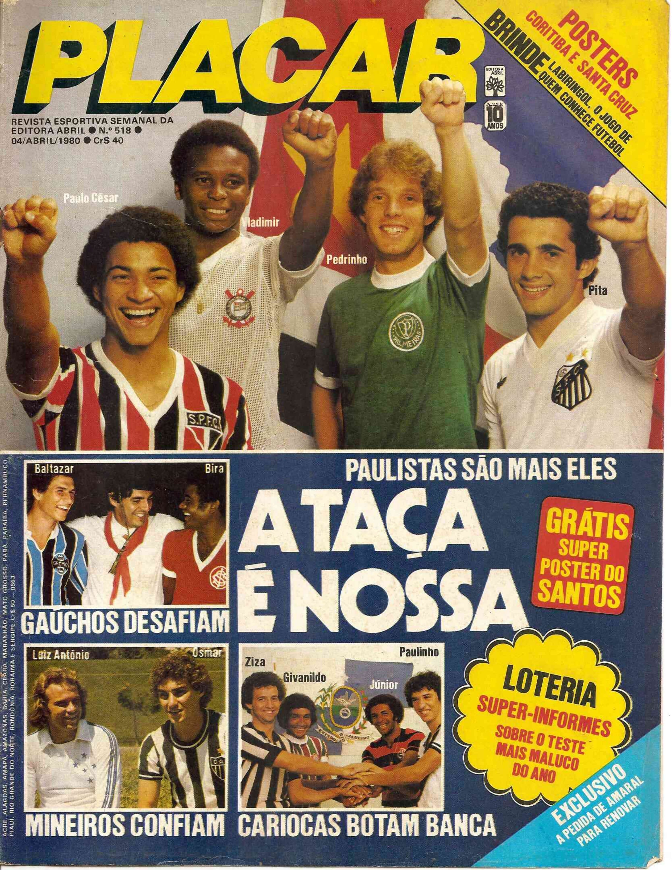 Capa da edição: Ataca é Nossa
