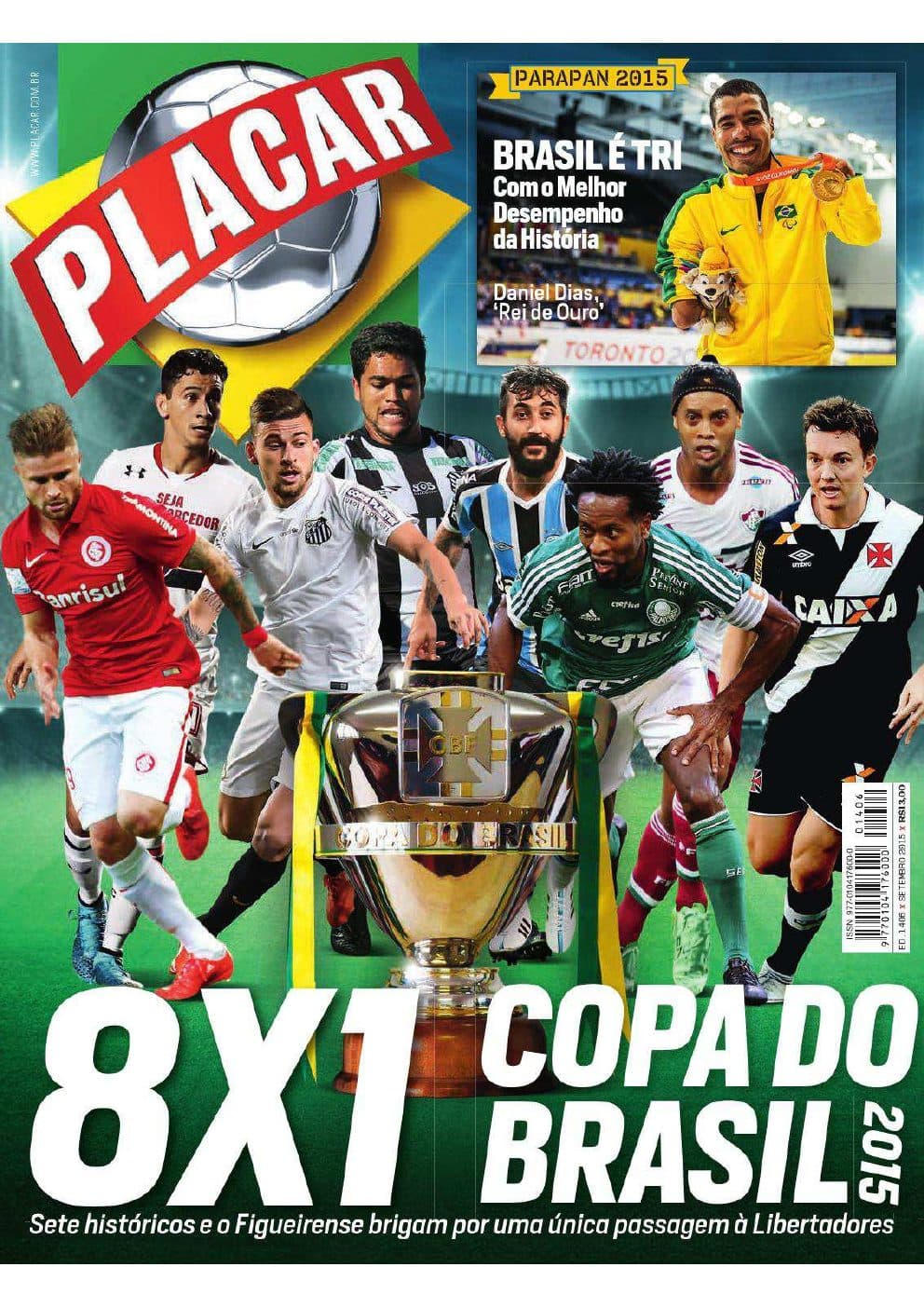 Capa da edição (I) da revista PLACAR