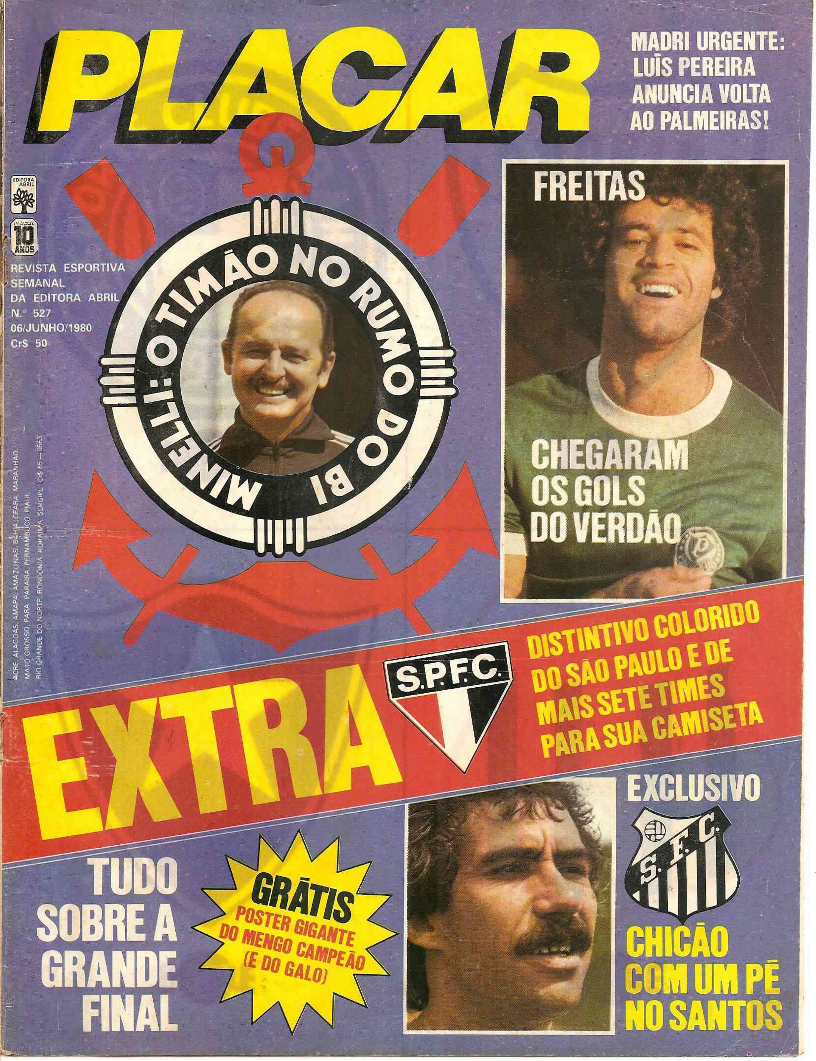 Capa da edição: O Timão no rumo do bi