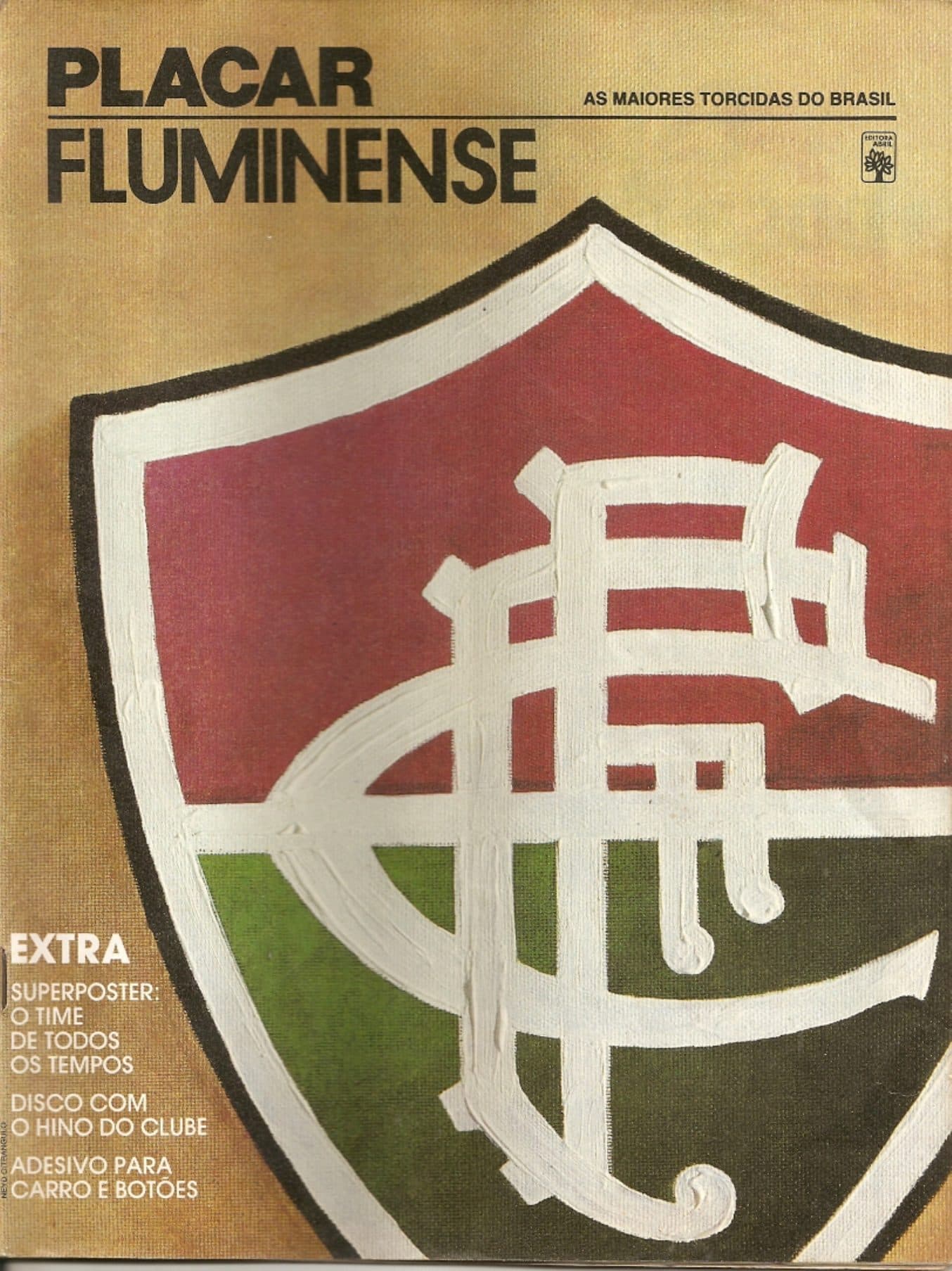 Capa da edição 1984 da revista PLACAR